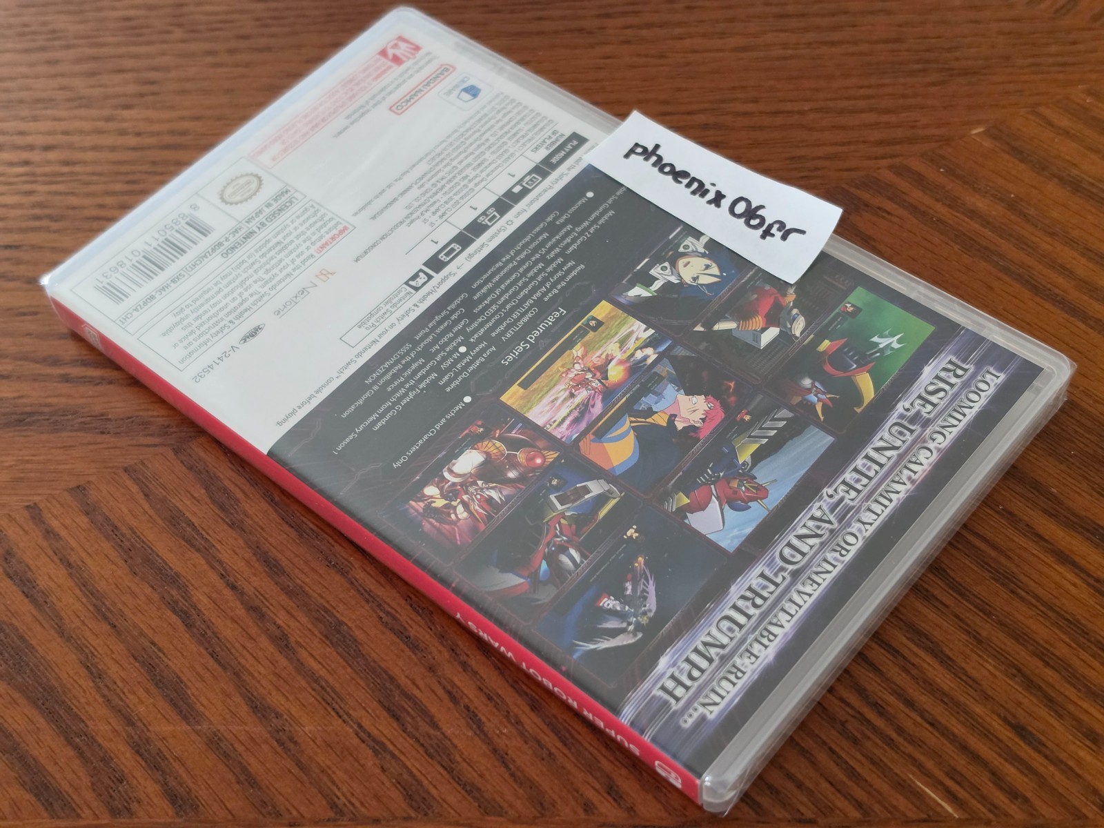 Brand New! Super Robot Wars Y Asia Import ADV (Nintendo Switch) Factory Sealed