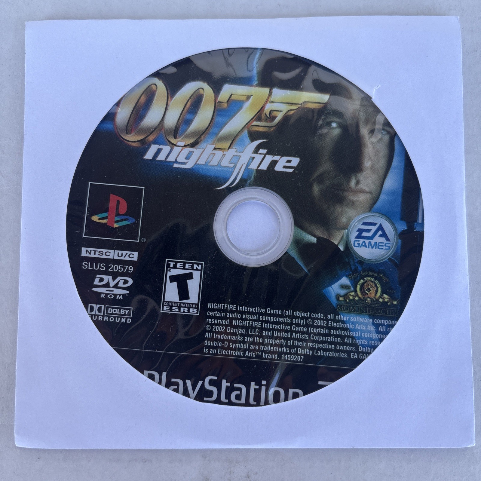 James Bond 007 NightFire  PlayStation 2 PS2 DISC ONLY NO TRACKING *Tested*