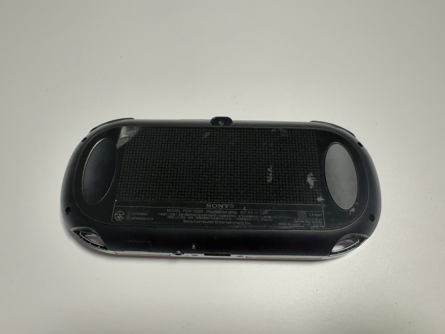 Sony PS Vita PCH-1000 OLED Crystal Black CIB Tested Working w/ Case Charger