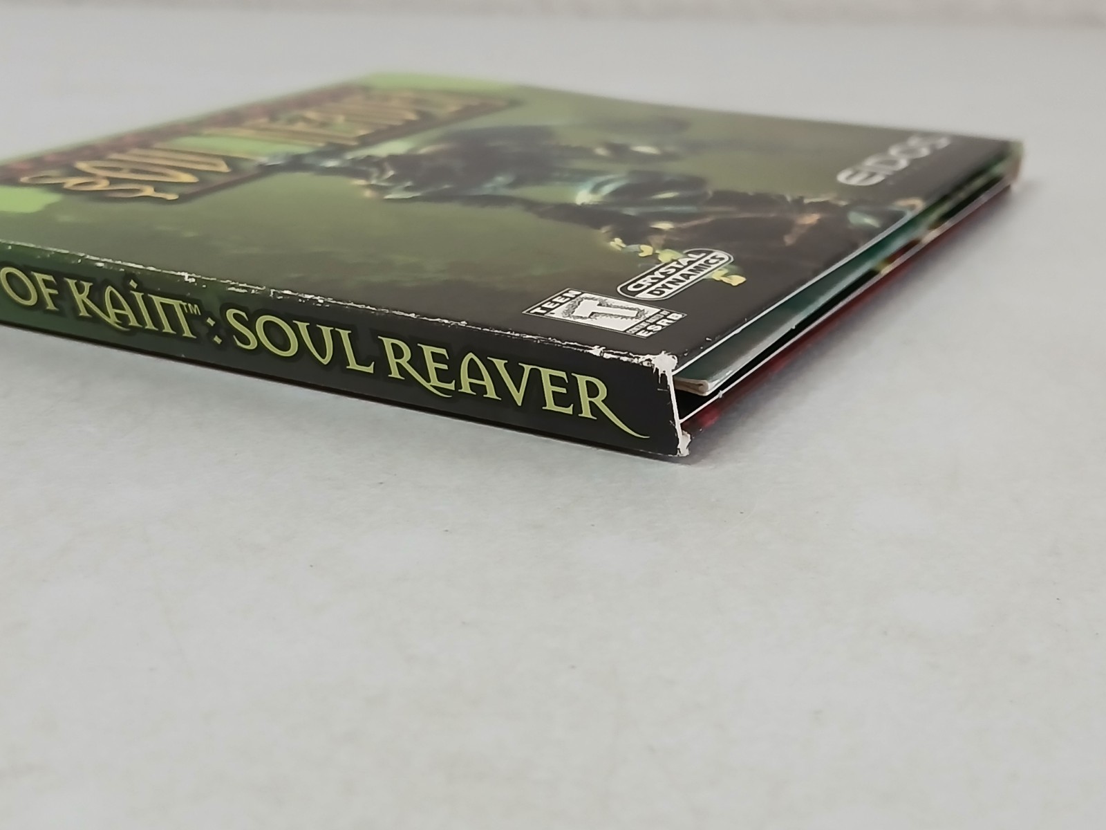 EIDOS Legacy of Kain Soul Reaver 1999 PC Game CD-ROM Trapezoid Big Box Complete