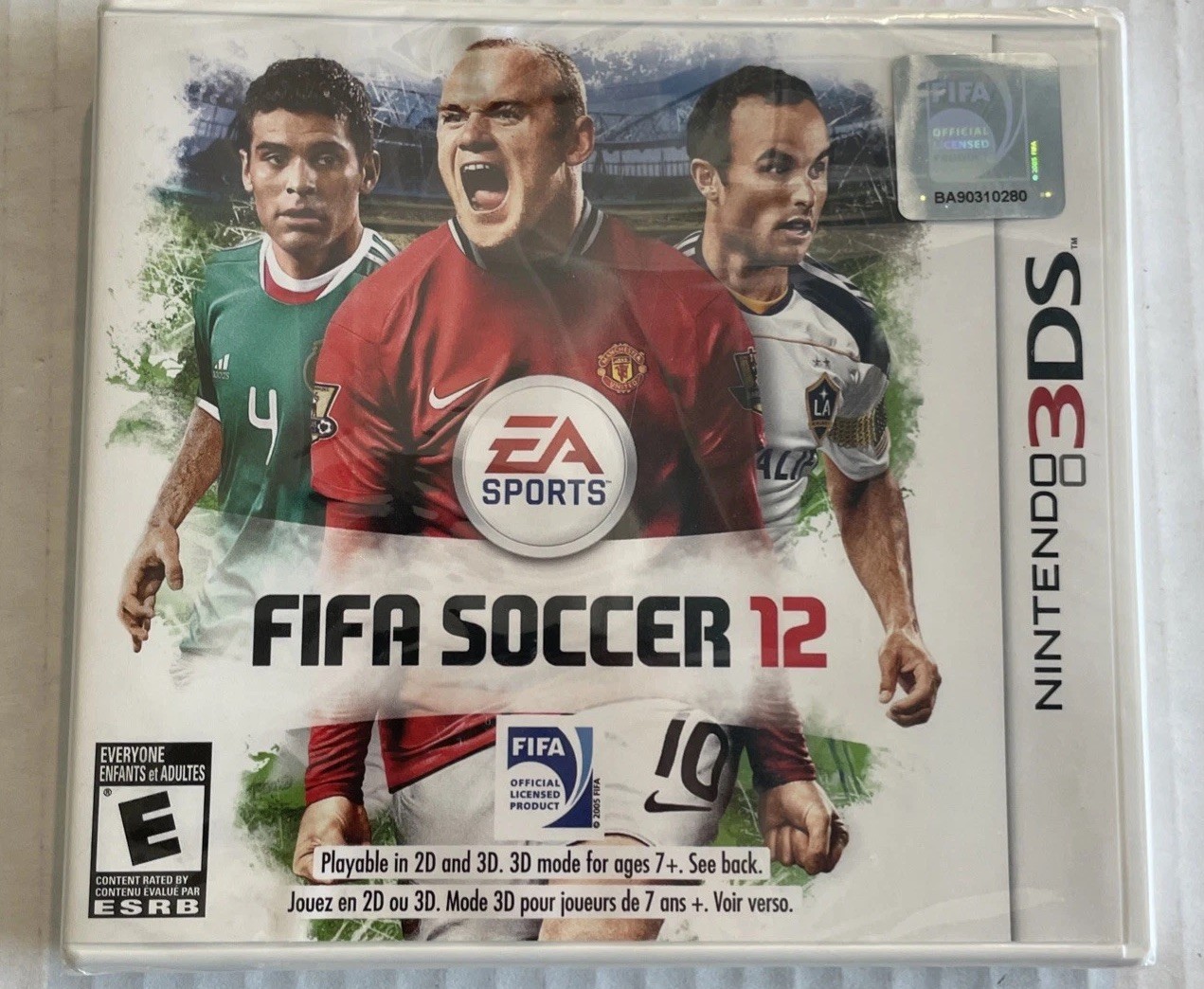 FIFA Soccer 12 Futbol for American Nintendo 3DS, 2011, HTF Sealed, Free Shipping