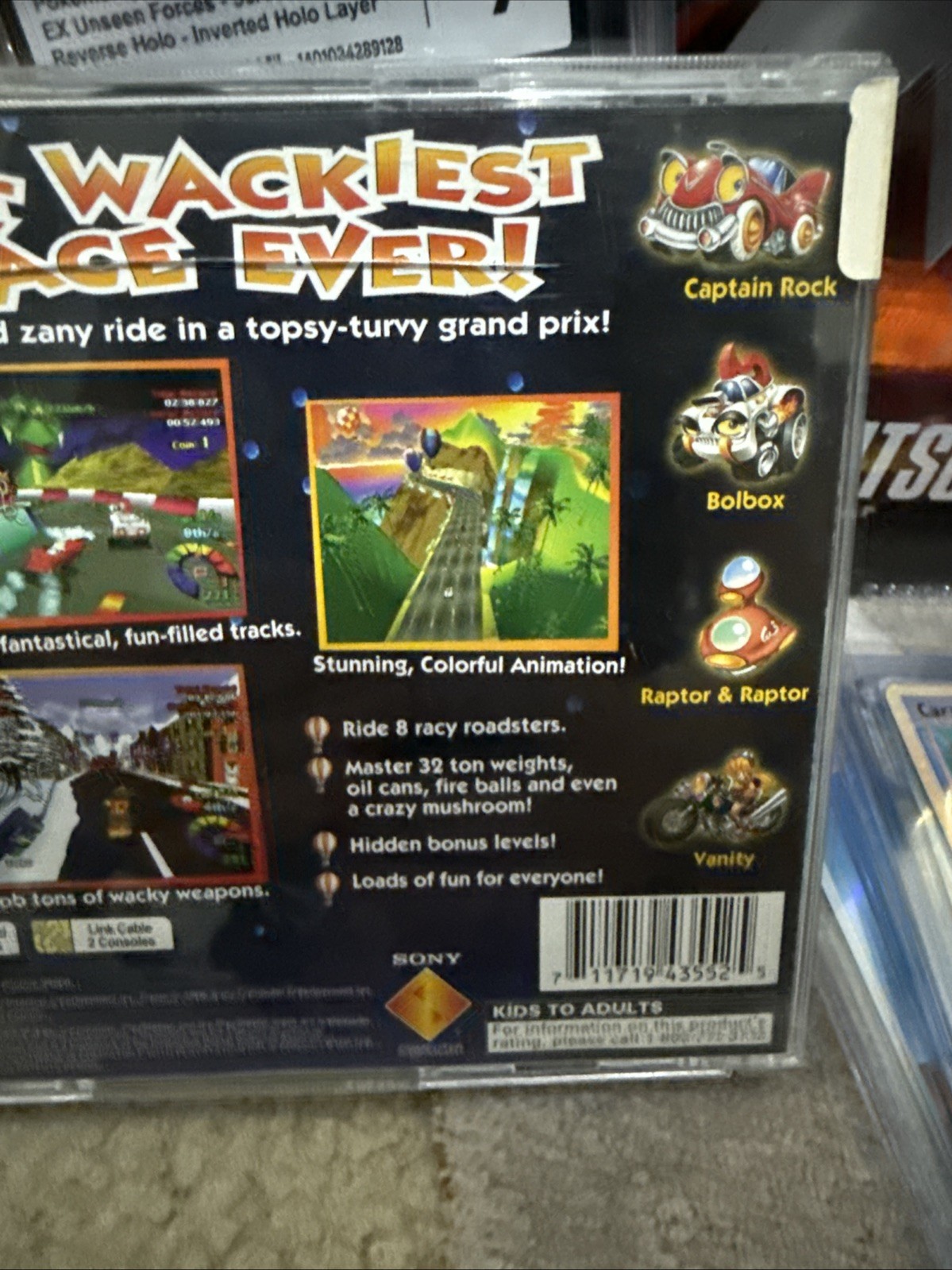 1996 SCEA Motor Toon Grand Prix (PlayStation 1) CIB NTSC/U