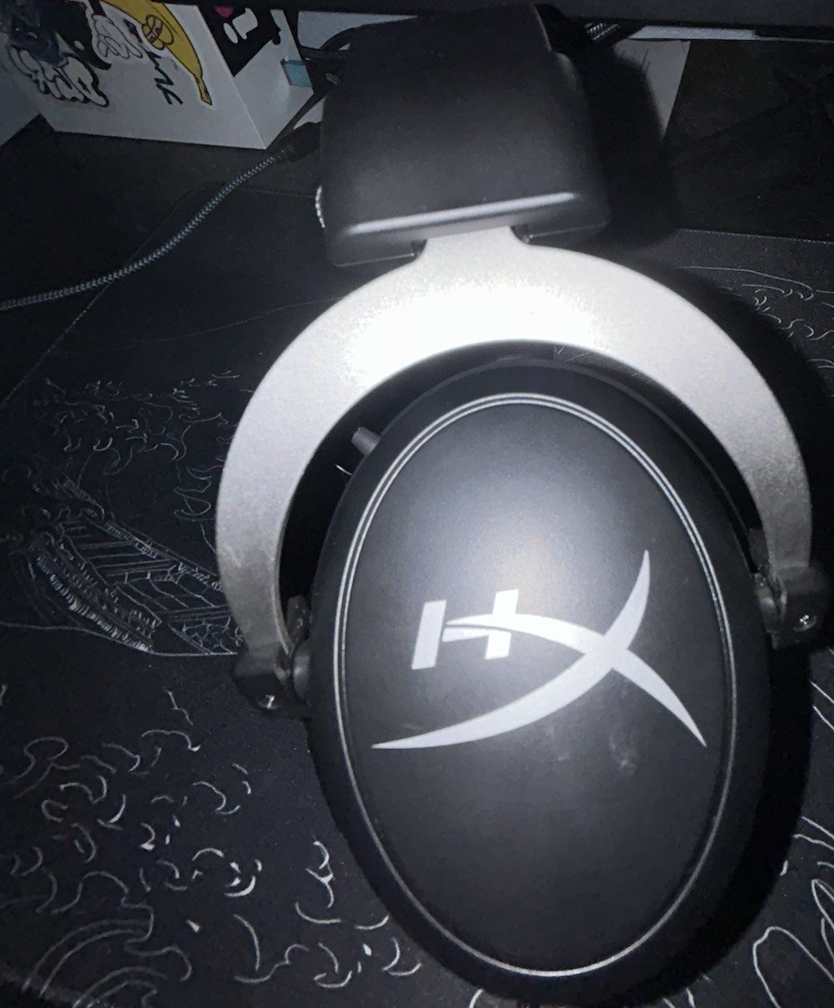 HyperX Cloud II Wired Gaming Headset Black Ear-Cup Boom Microphone 3.5mm Jack