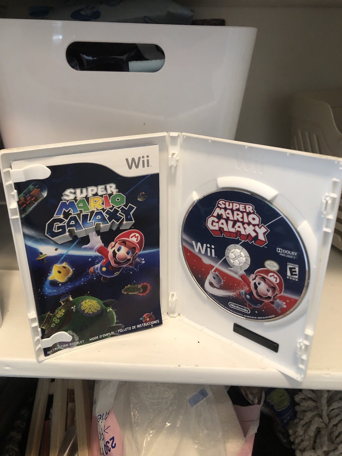 Super Mario Galaxy Nintendo Selects/ Nintendo Wii / CIB / Clean / Tested