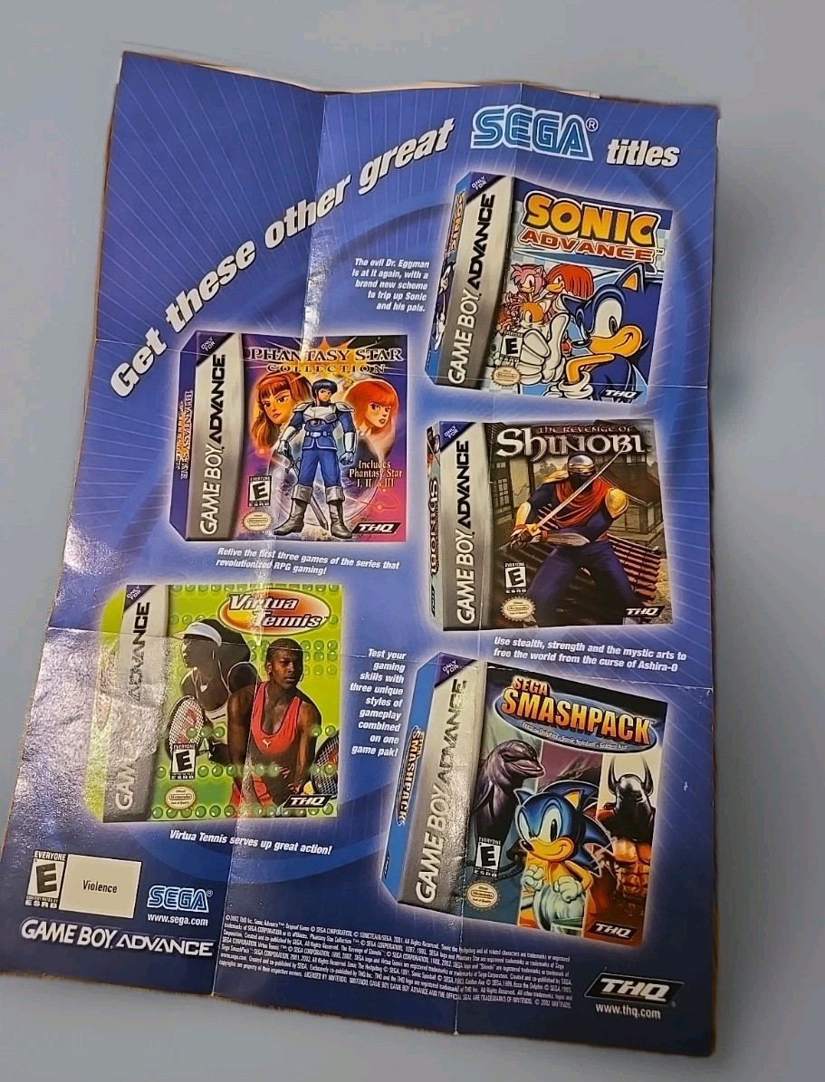 Vintage 2000s Video Game Promo Poster Lot Super Monkey Ball Spyro Crash Nitro…