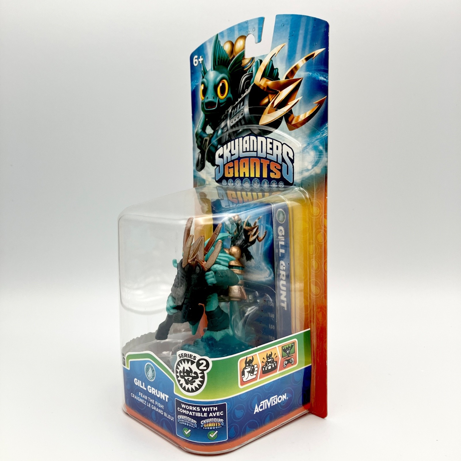 Skylanders Giants Gill Grunt Series 2 Figure NIB Activision NEW SEALED
