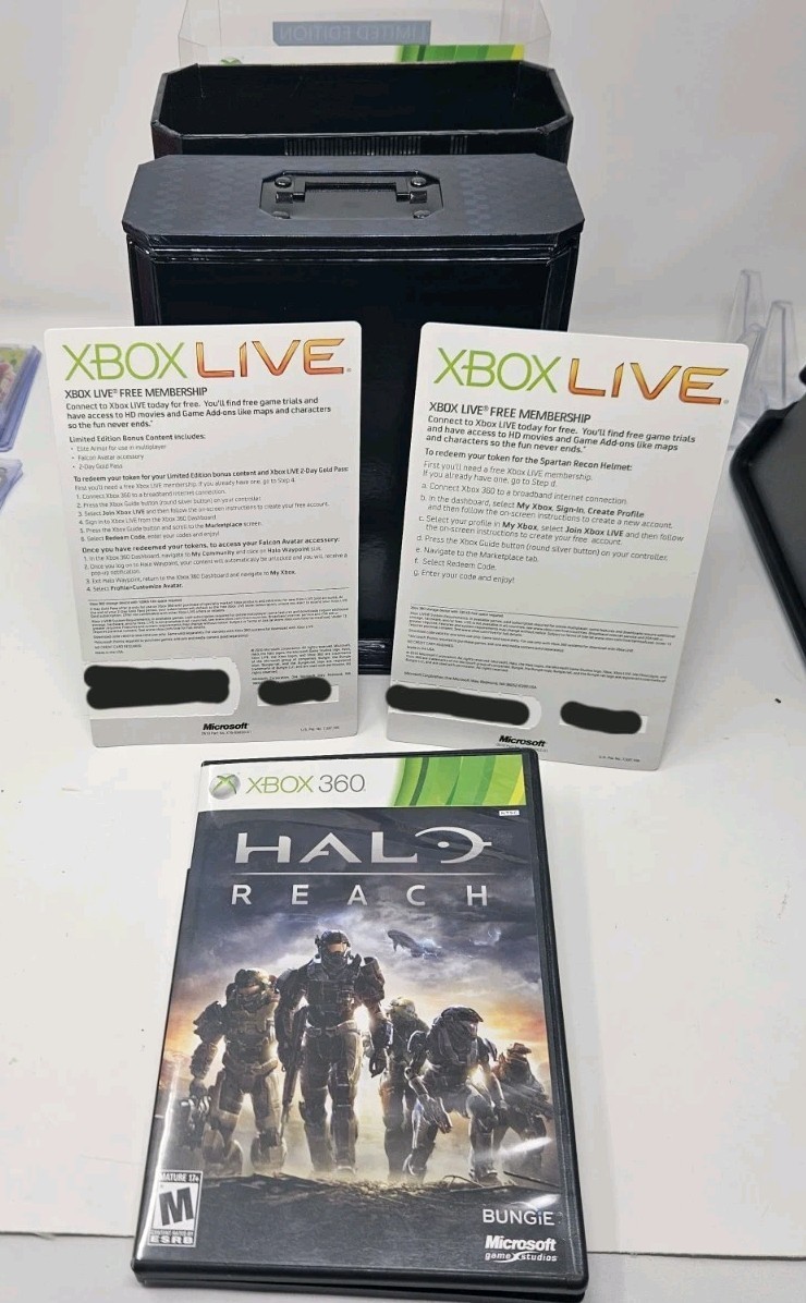 Halo: Reach — Limited Edition (Microsoft Xbox 360, 2010) – Complete