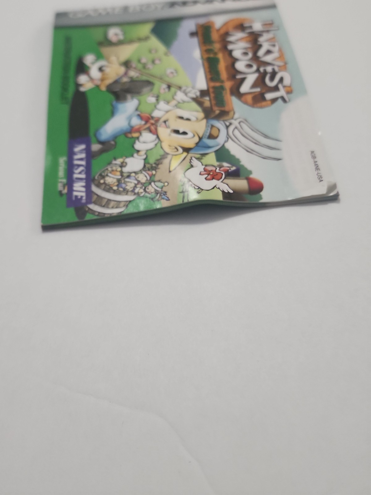 Harvest Moon: Friends of Mineral Town GBA Cartridge And Manual Tested Authentic