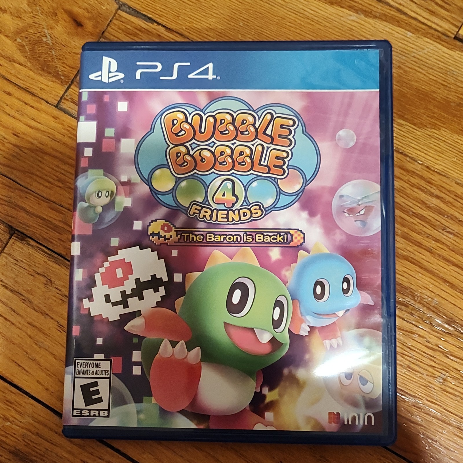 ININ Bubble Bobble 4 Friends: The Baron Is Back! PS4 Platformer Multiplayer E