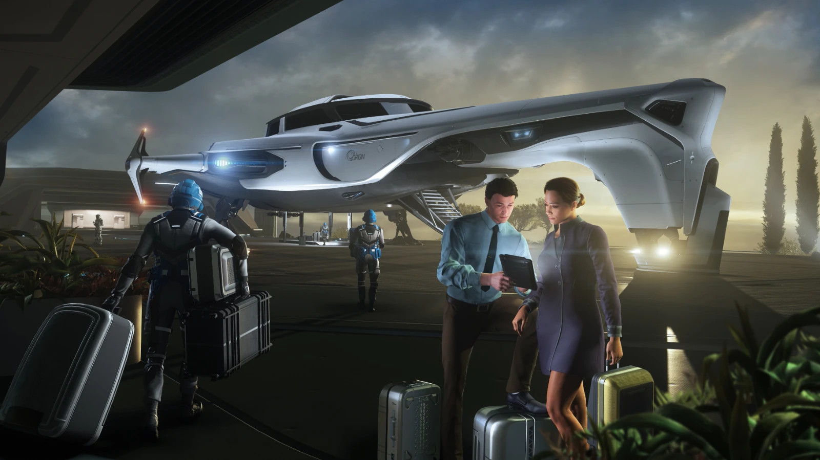 Star Citizen 400i OC + Revel & York Hangar + Paint – Original Concept