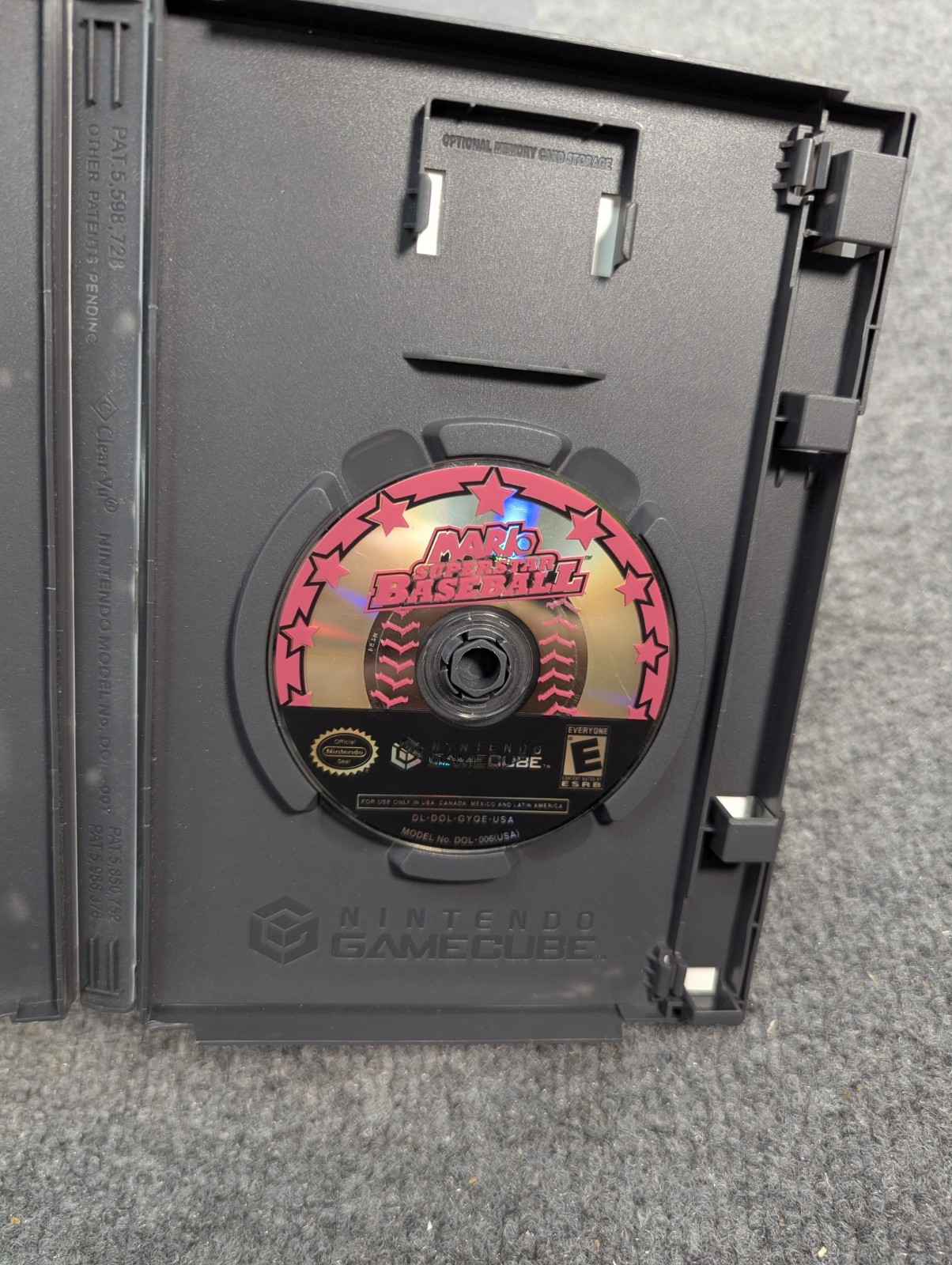 Mario Superstar Baseball Nintendo GameCube (2005) (TESTED AND WORKING)