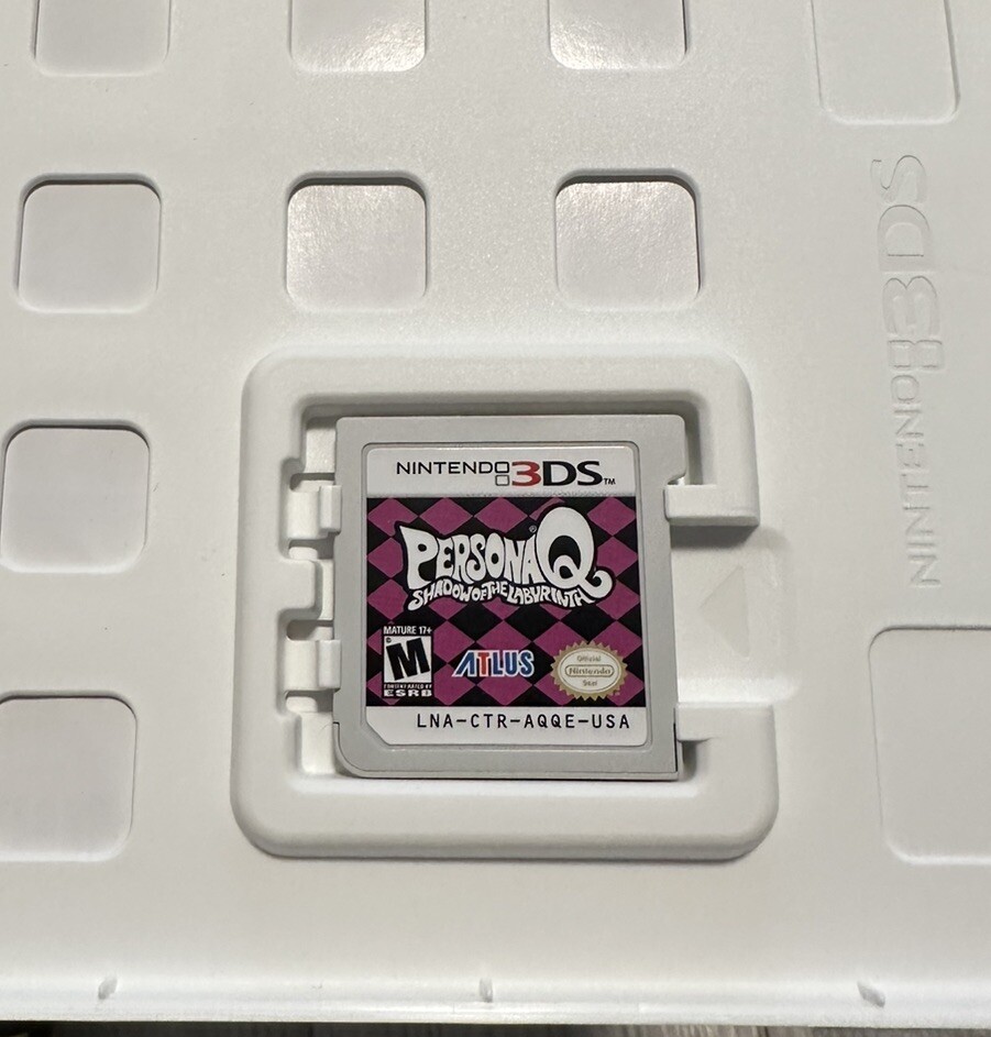 Persona Q Shadow Of The Labyrinth The Wild Cards Premium Edition 3DS NO OST