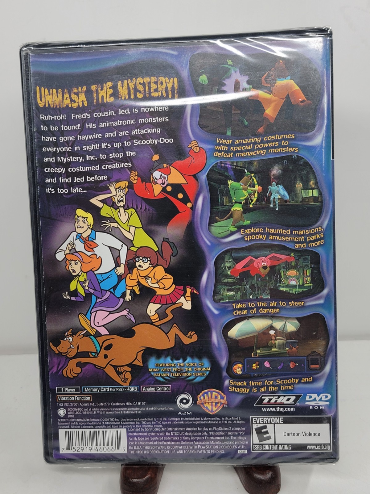 Scooby-Doo! Unmasked (Playstation 2 PS2) – New Sealed!