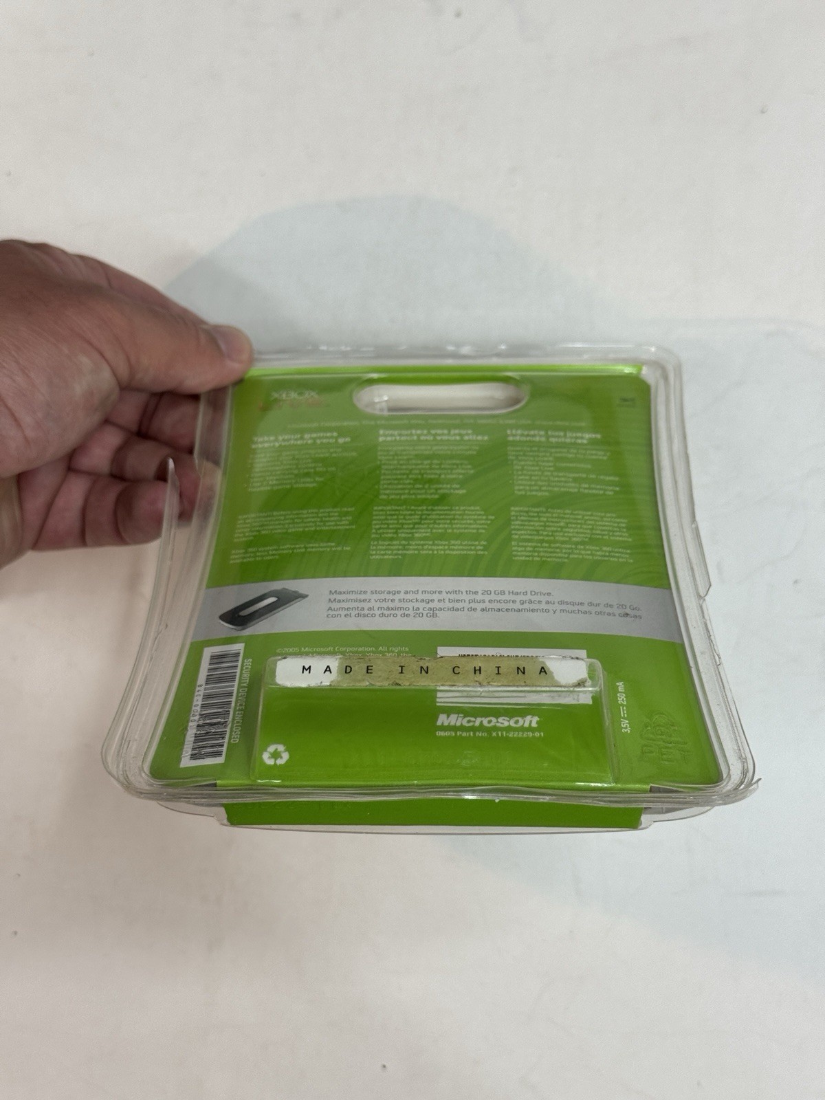 Genuine Official Microsoft Xbox 360 Console Memory Card Unit 64MB NEW Box