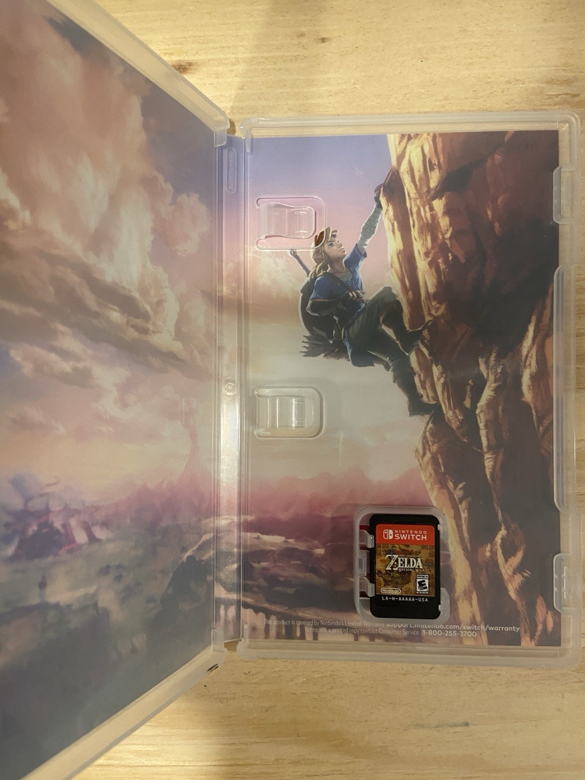 The Legend of Zelda Breath of the Wild-Switch-TESTED & WORKING