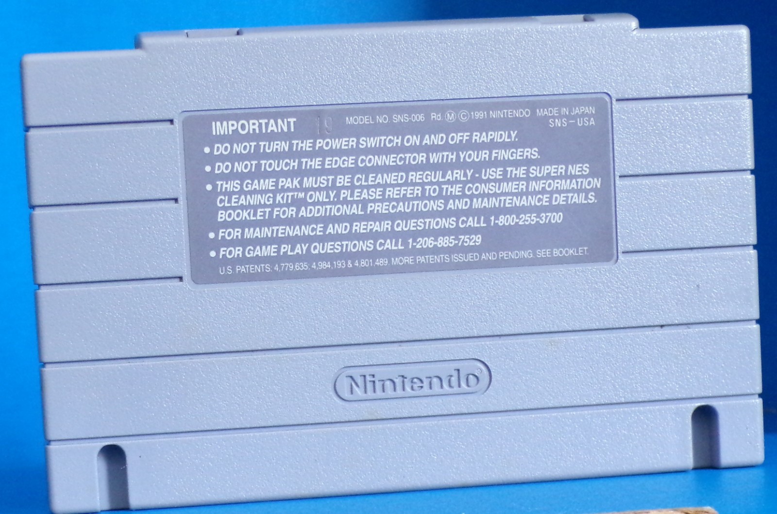 HyperZone Super Nintendo Entertainment System 1991 SNES Authentic Loose TESTED