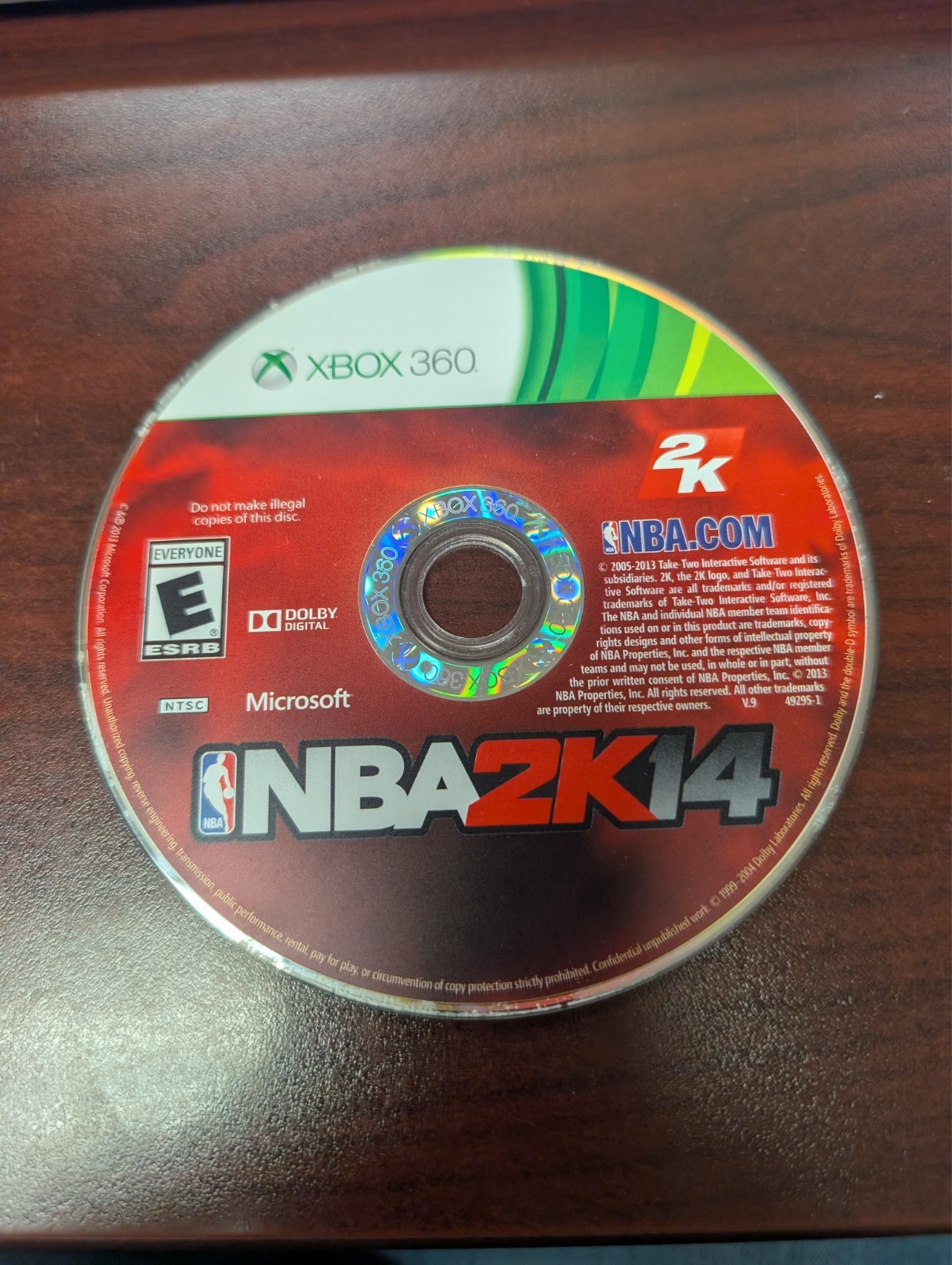 NBA 2K14 (Xbox 360) NO TRACKING – DISC ONLY 6969