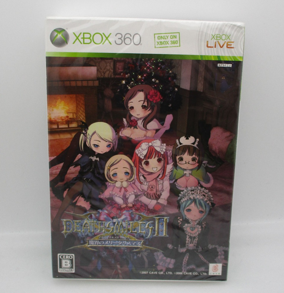 [ Unopened ] XBOX360 DEATH SMILES IIX Makai no Merry Christmas Japan ver. NTSC-J