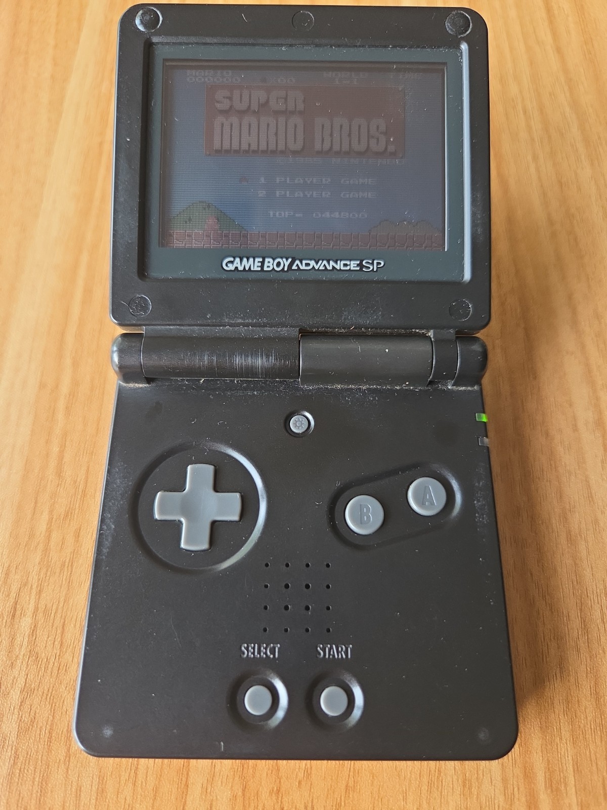 Nintendo Gameboy Advance SP Handheld System Console Onyx Black (AGS-001) Tested