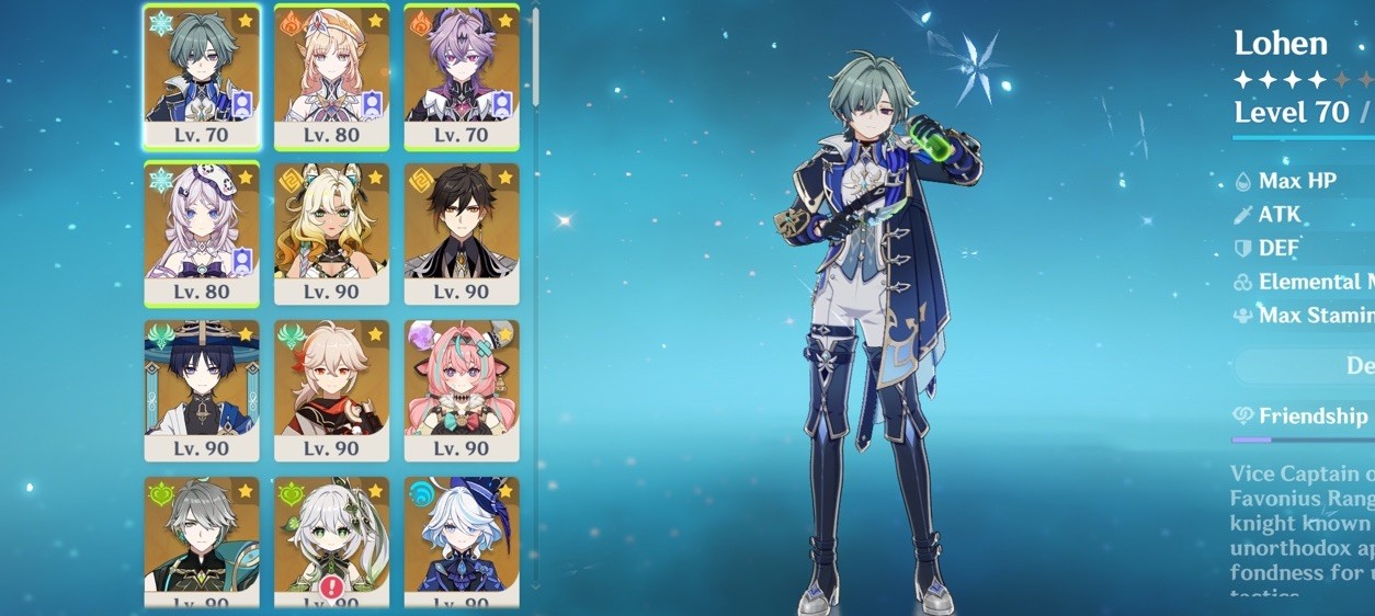 READ DESC Genshin impact Na server AR 60 50+ 5 stars high pity citlali skin
