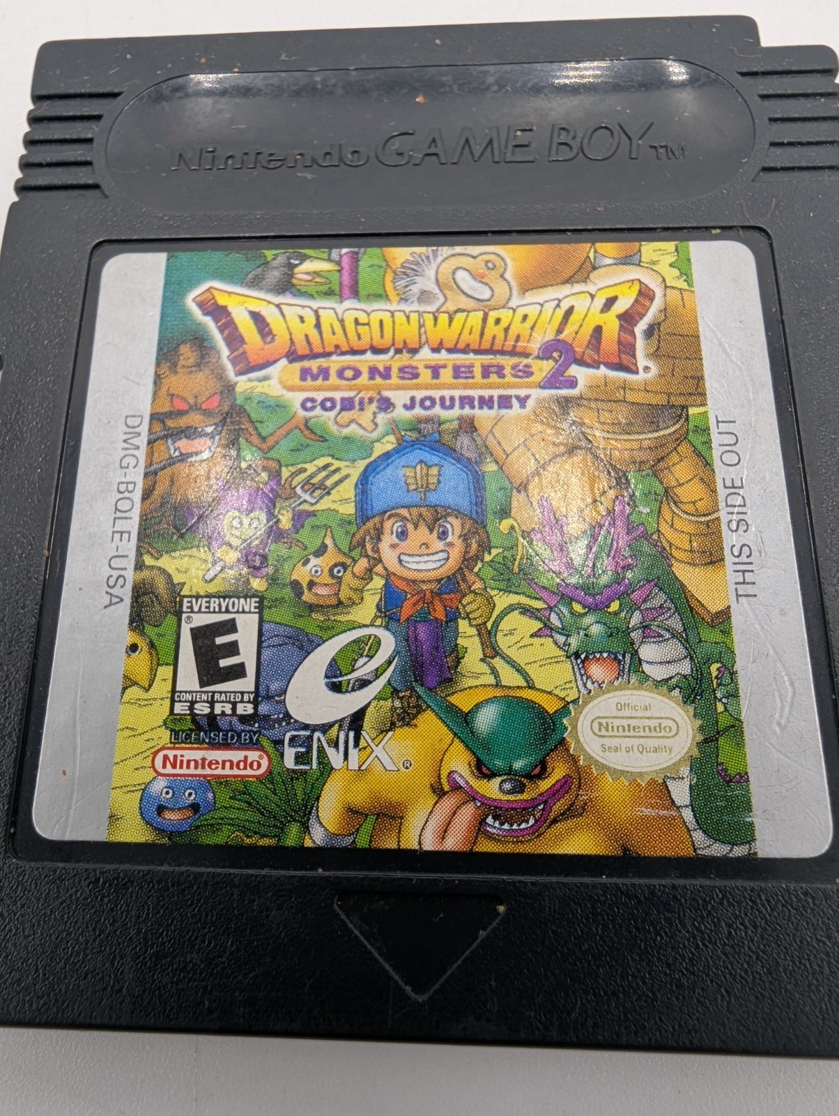 Dragon Warrior Monsters 2: Cobi’s Journey Nintendo Game Boy Color, 2001 RARE