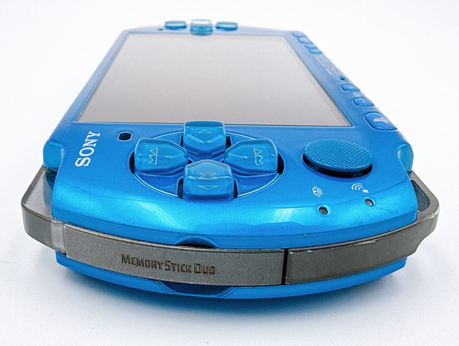 Sony PSP-3000 PSP 3000 Console Blue Region free w/4GB memory stick – Very Good