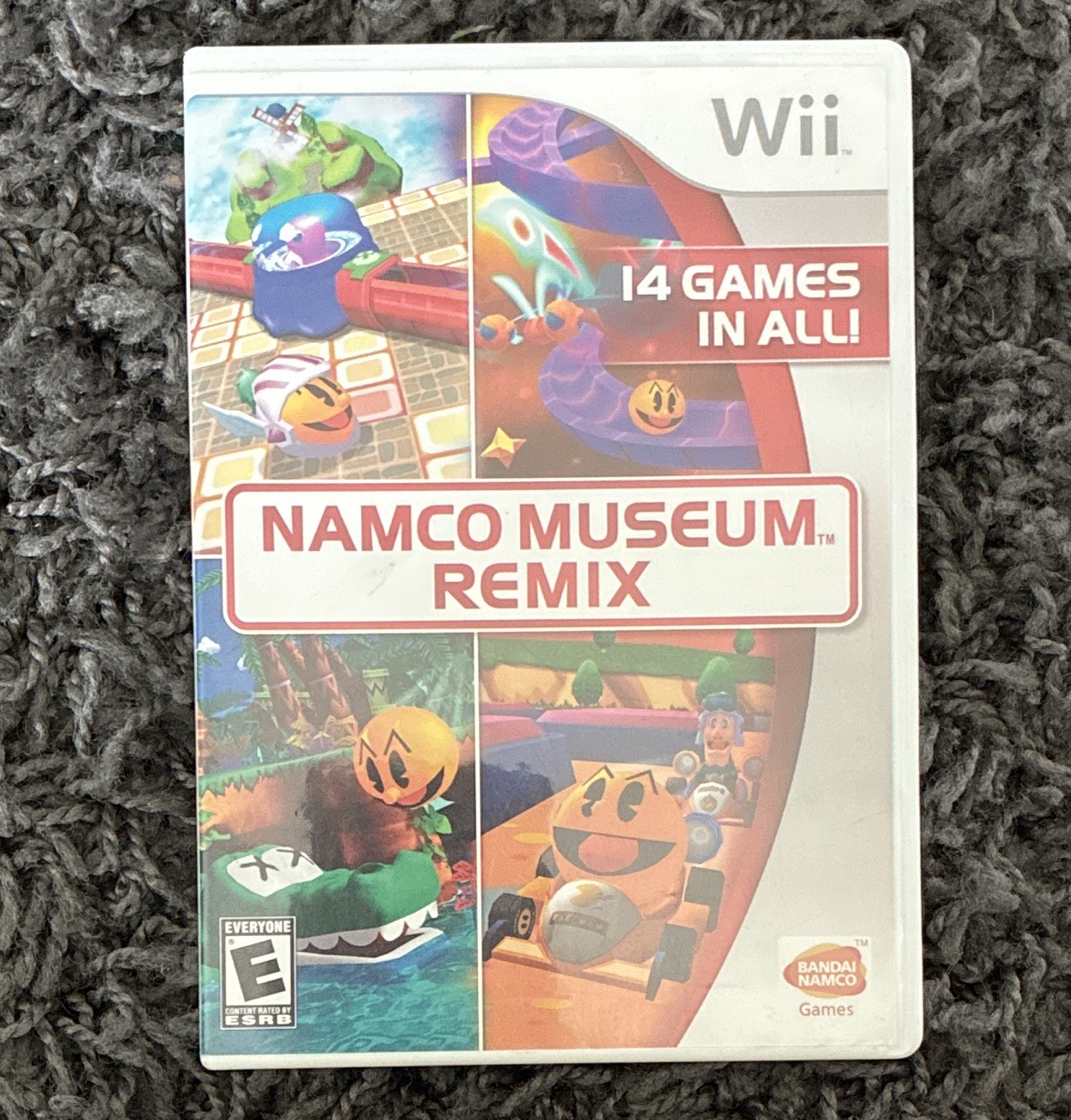 Bandai Namco Namco Museum Remix Nintendo Wii Multiplayer w/ Manual
