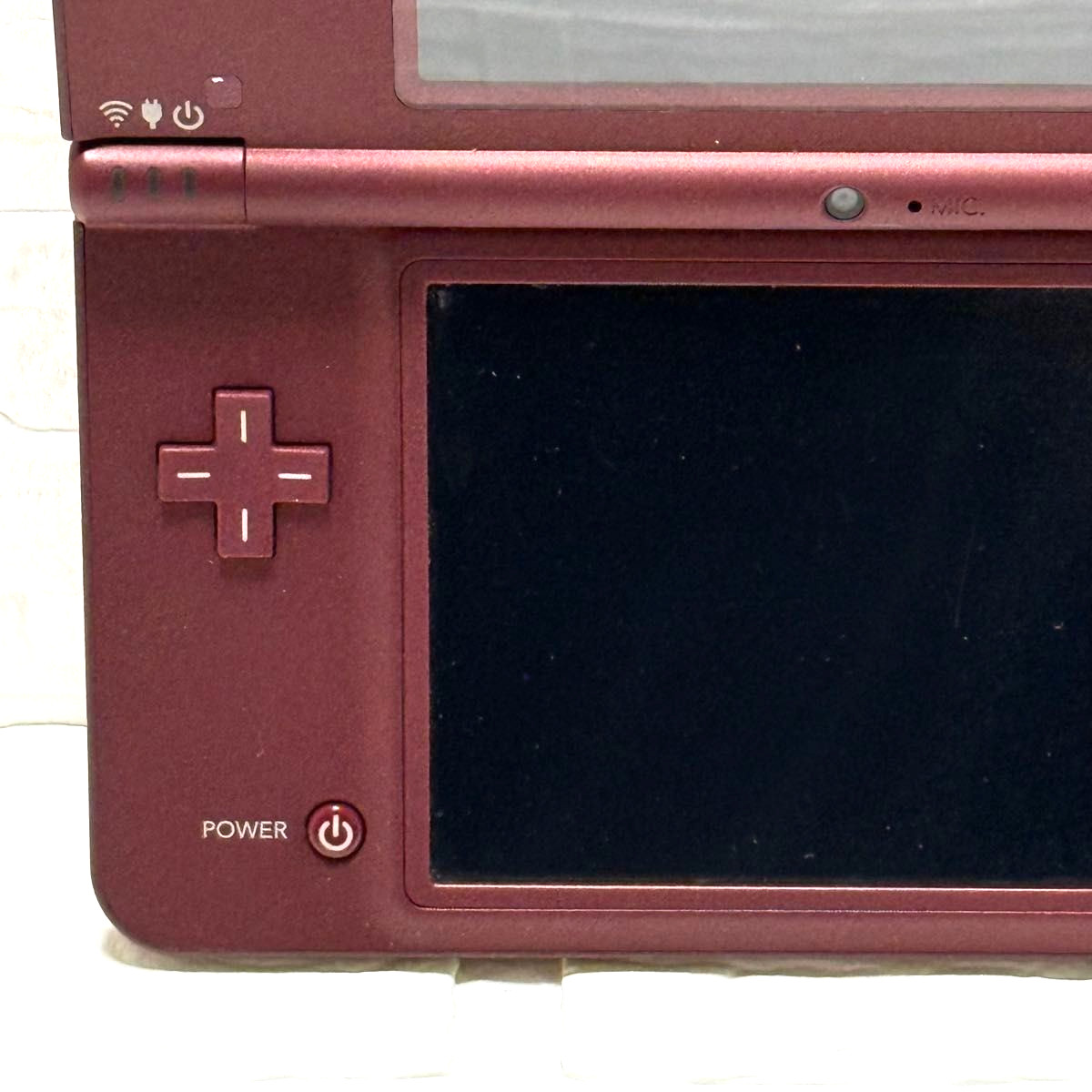Nintendo DSi LL XL Wine Red Consoled NTSC-J Japan Complete Set Teste
