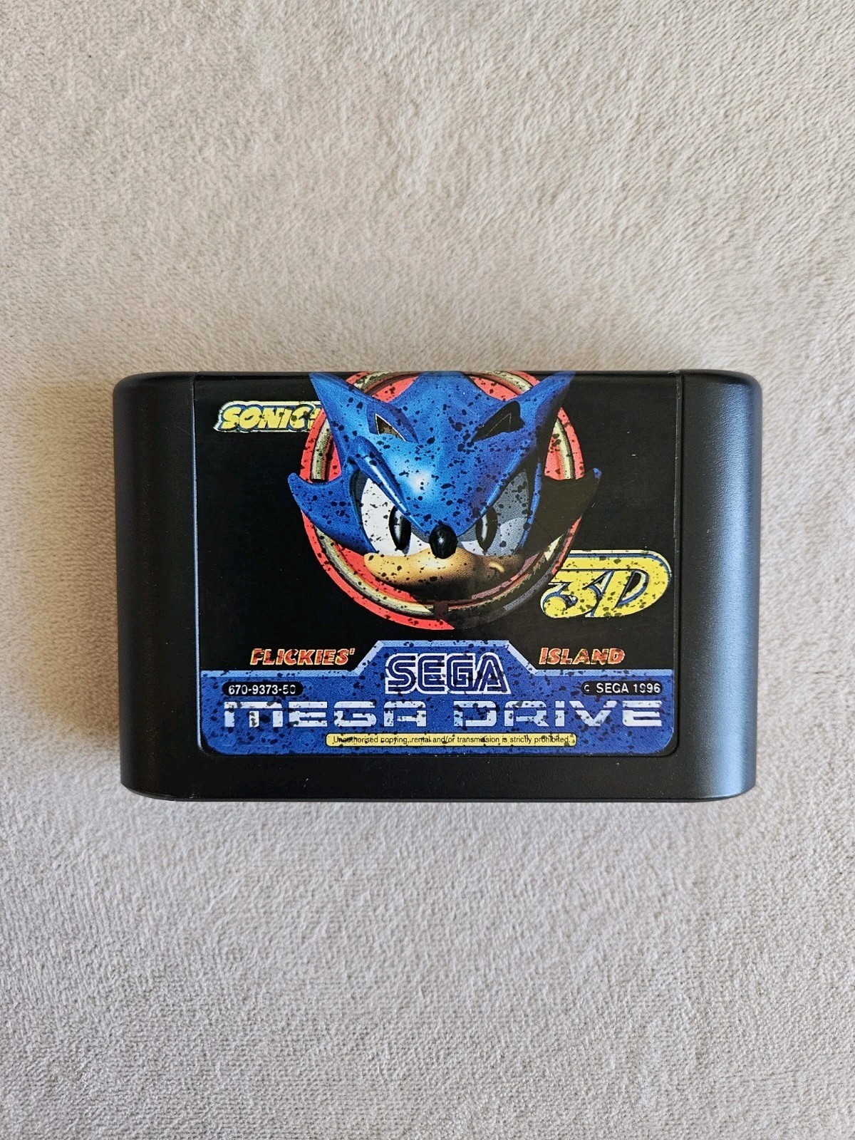 SONIC 3D FLICKIES’ ISLAND PAL SEGA MEGA DRIVE COMPLETE IN BOX