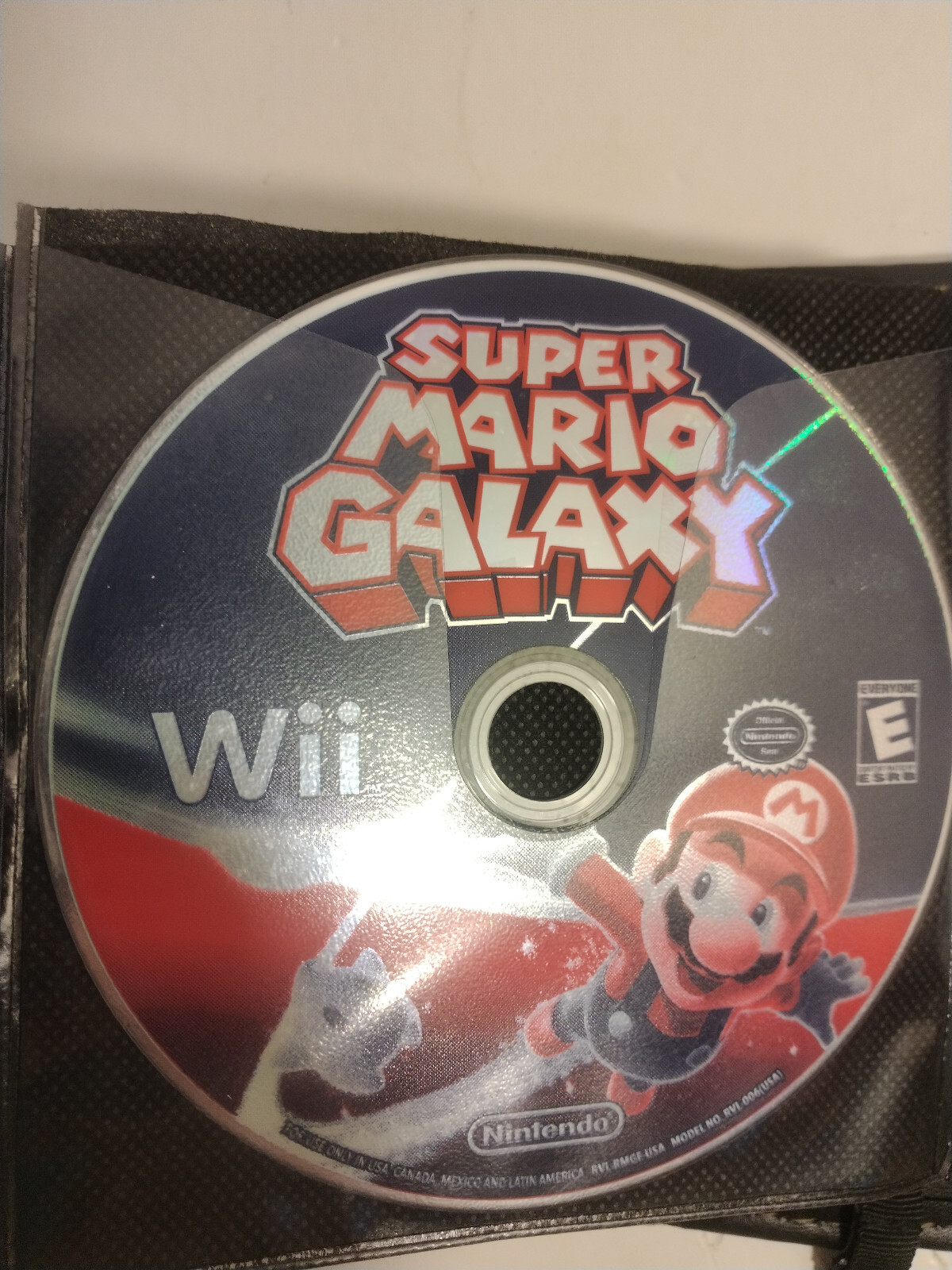 Nintendo Wii Super Mario Galaxy 2007 Tested DISC ONLY