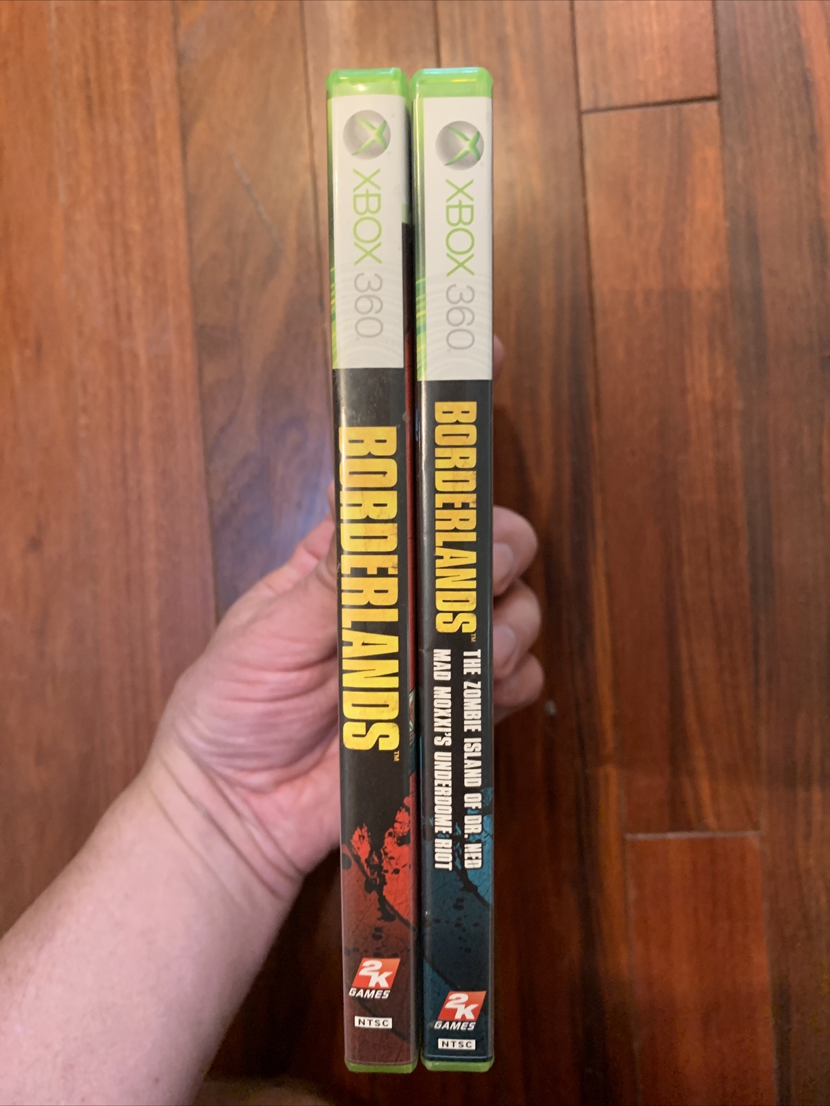 Borderlands 1, & Double Game Add-On Pack Lot (Xbox 360) Mad Moxxi Zombie Dr. Ned