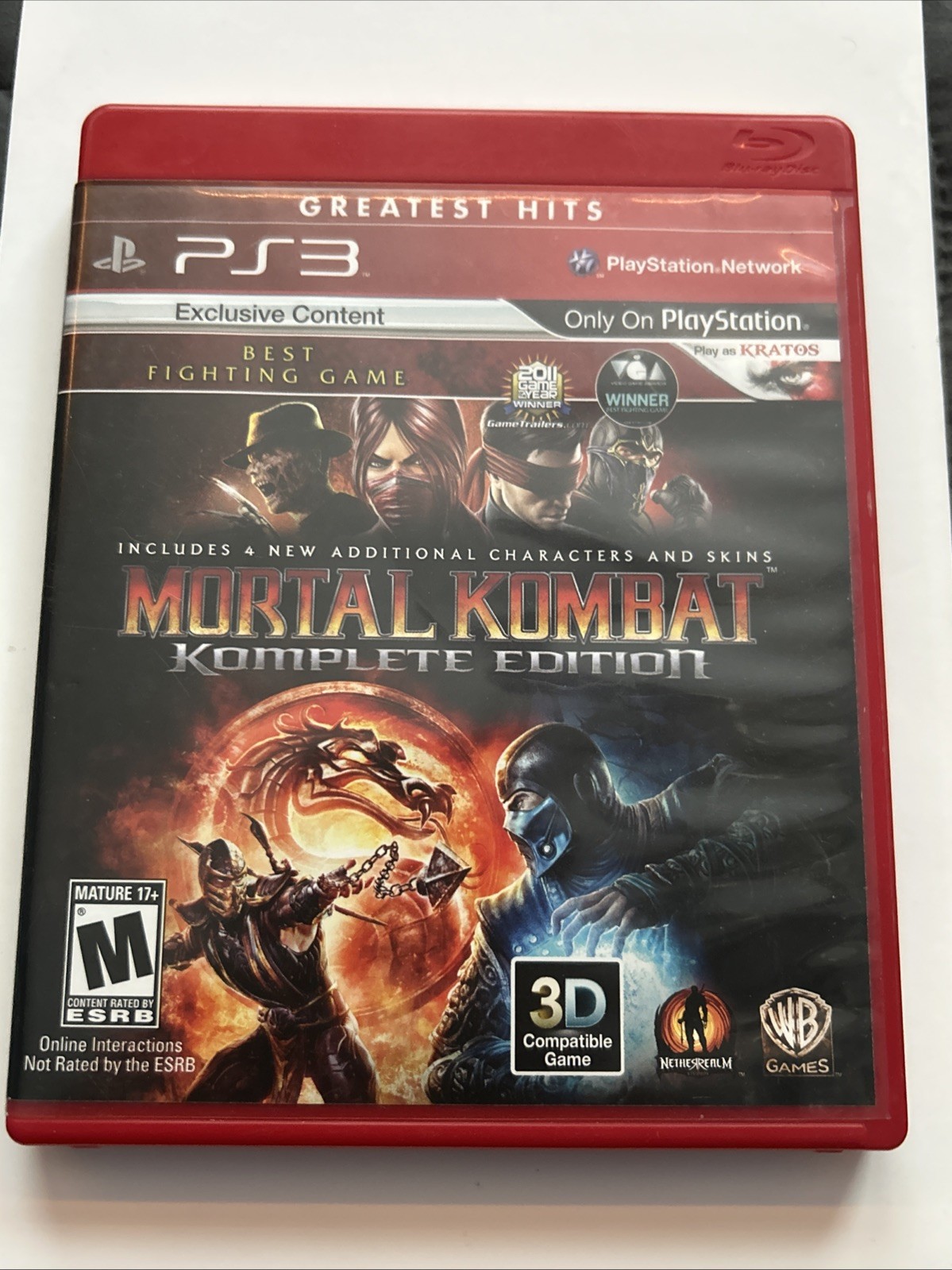 Mortal Kombat — Komplete Edition (Sony PlayStation 3, 2012)