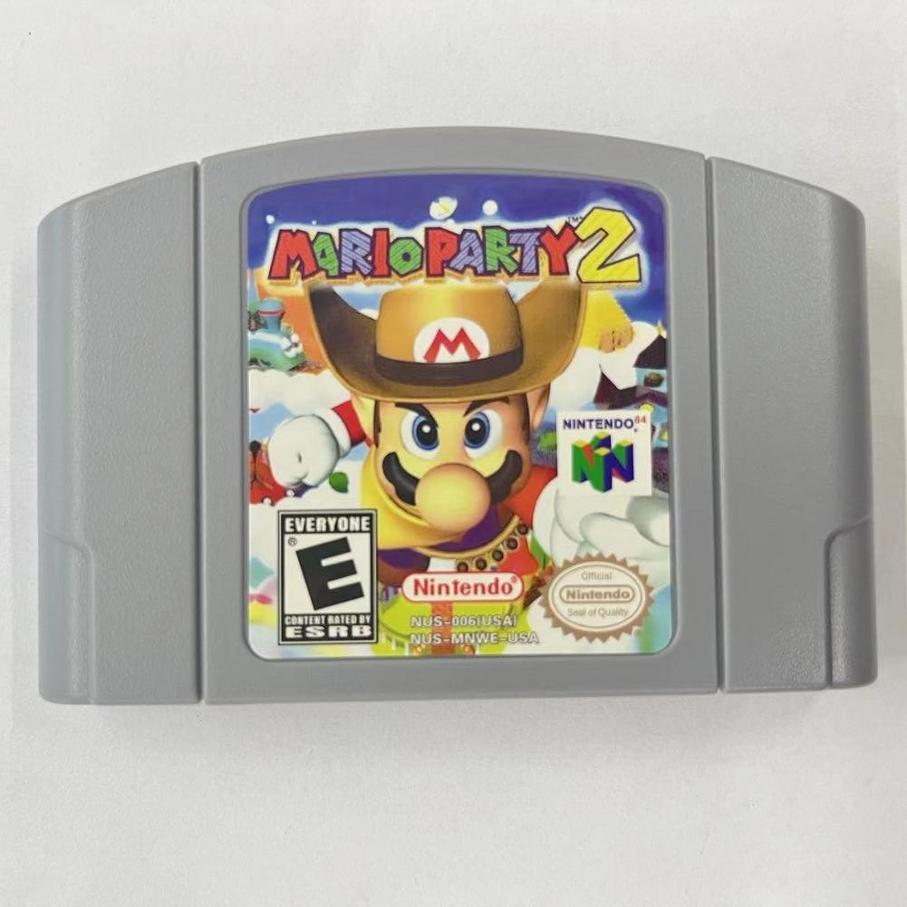 Mario Party 2 – Nintendo 64 (N64) In excellent condition Hard to find Near mint