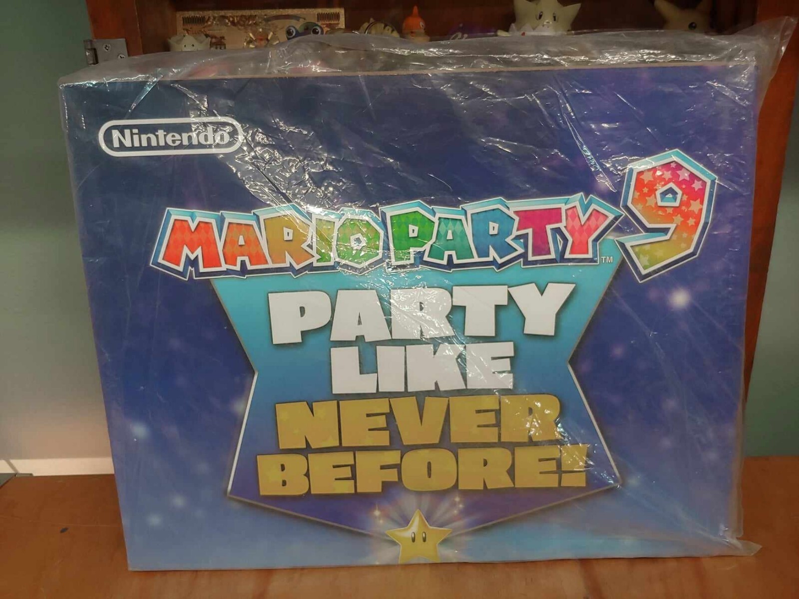 *Unused* MARIO PARTY 9 Merchandising 5 ft STANDEE Advertising Nintendo Wii 2012