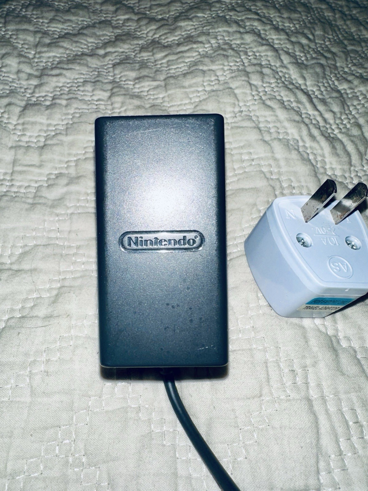 Original Nintendo Switch Power Cord Type G UK Plug Singapore With Adapter