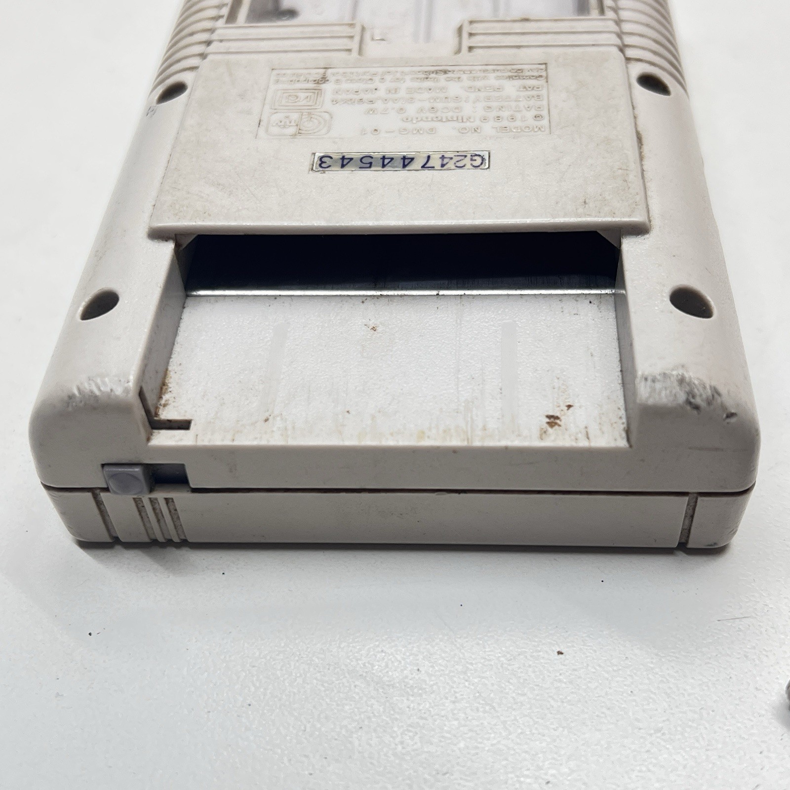 Nintendo Game Boy Launch Edition System Original GB Gray For Parts!