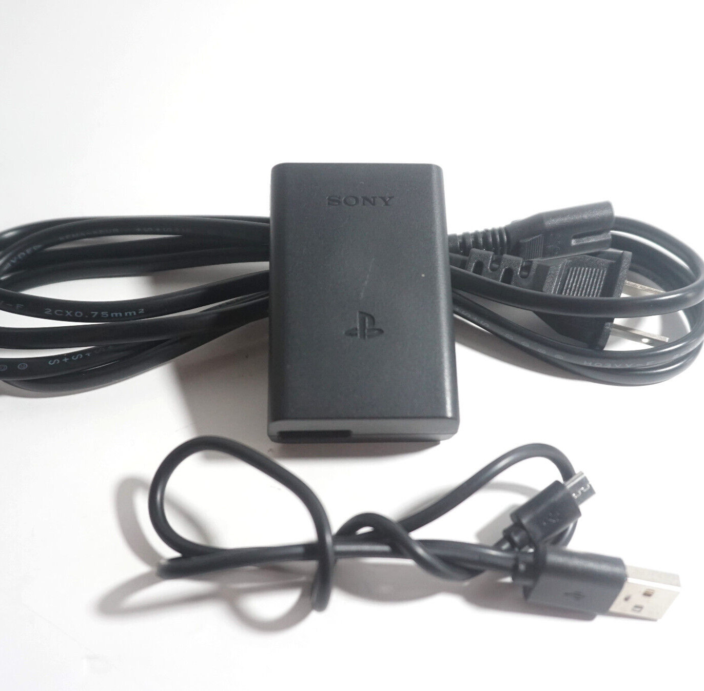 Sony Playstation PS Vita 2000 Wall Charger AC Adapter Set OEM Brick + New Cords