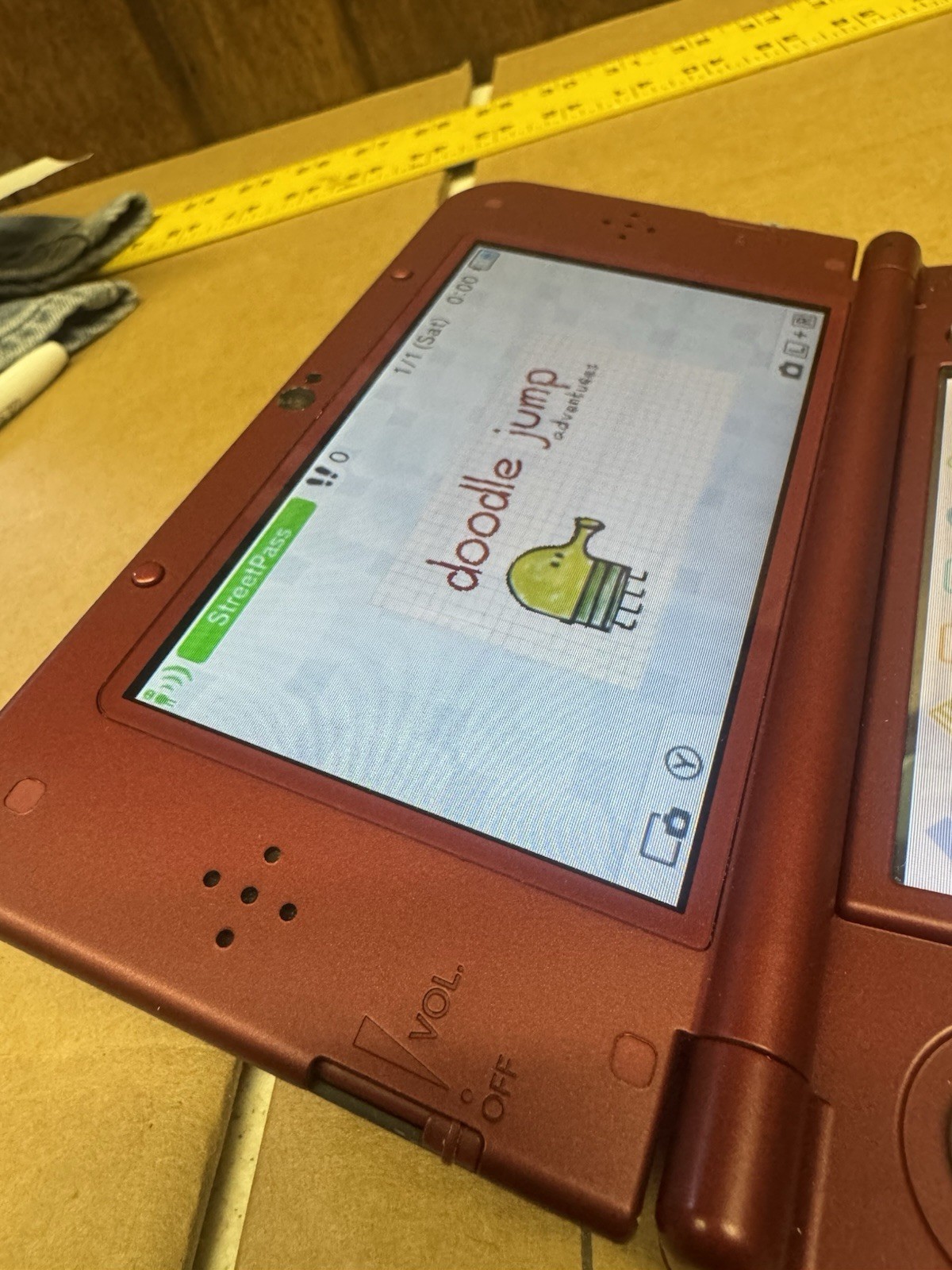 Nintendo “New” 3DS XL Metallic Red Handheld Console System RED-001