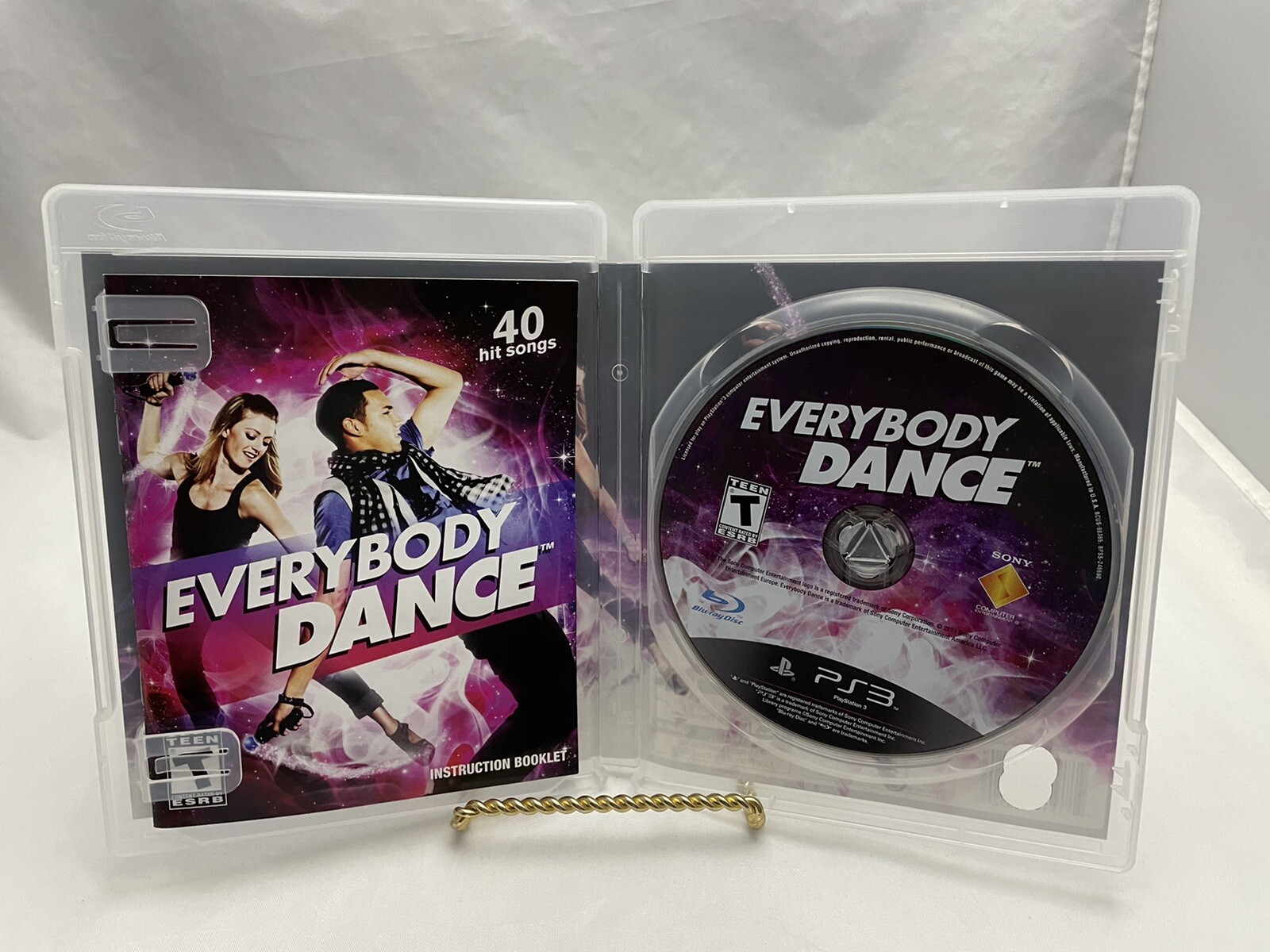 Everybody Dance (PlayStation 3, PS3) Complete W/Manual – UPC Punched Promo Copy