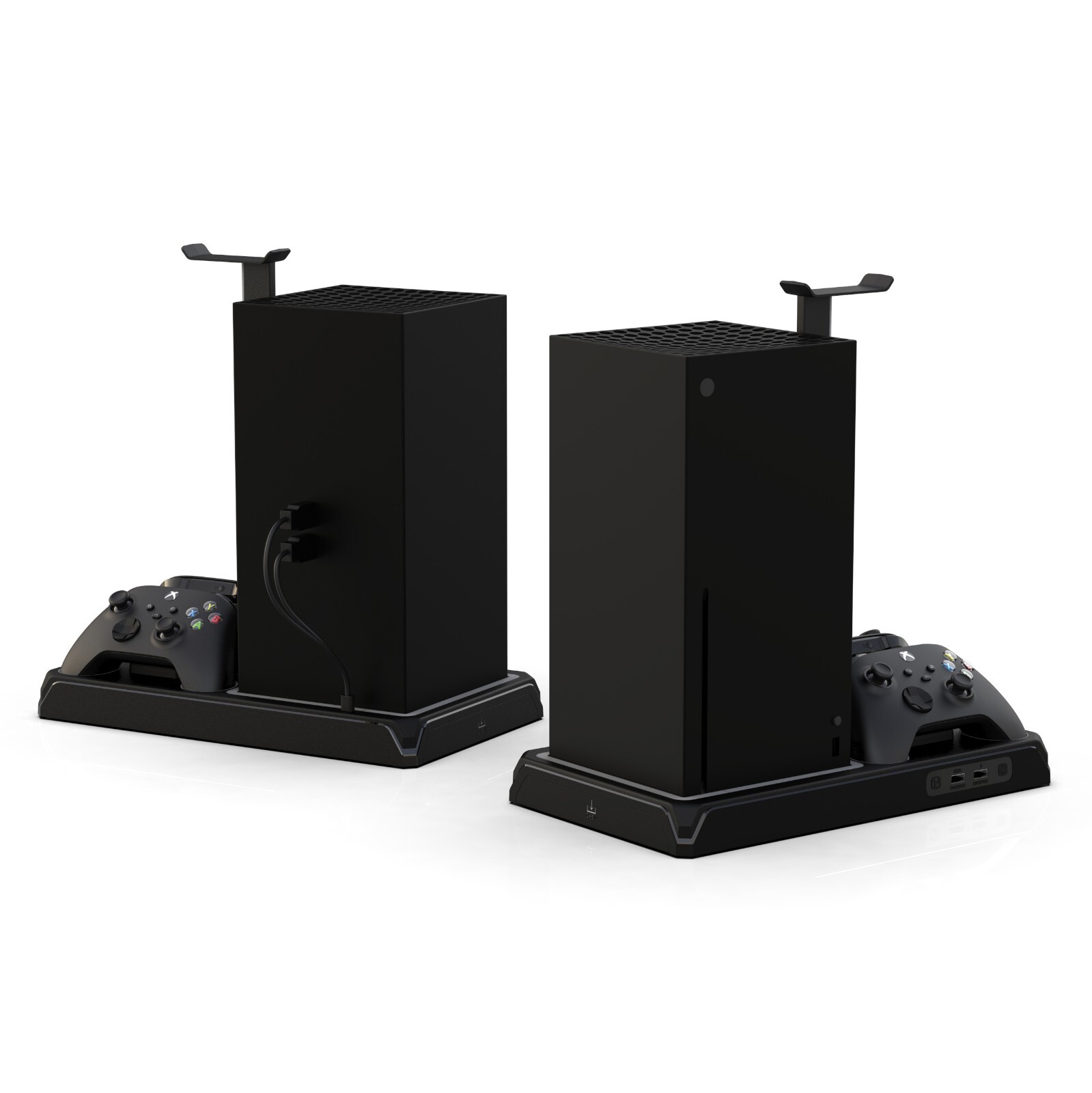 Xbox Series X / S Fan Cooling Stand Charging Station Dock Controller Battery RGB