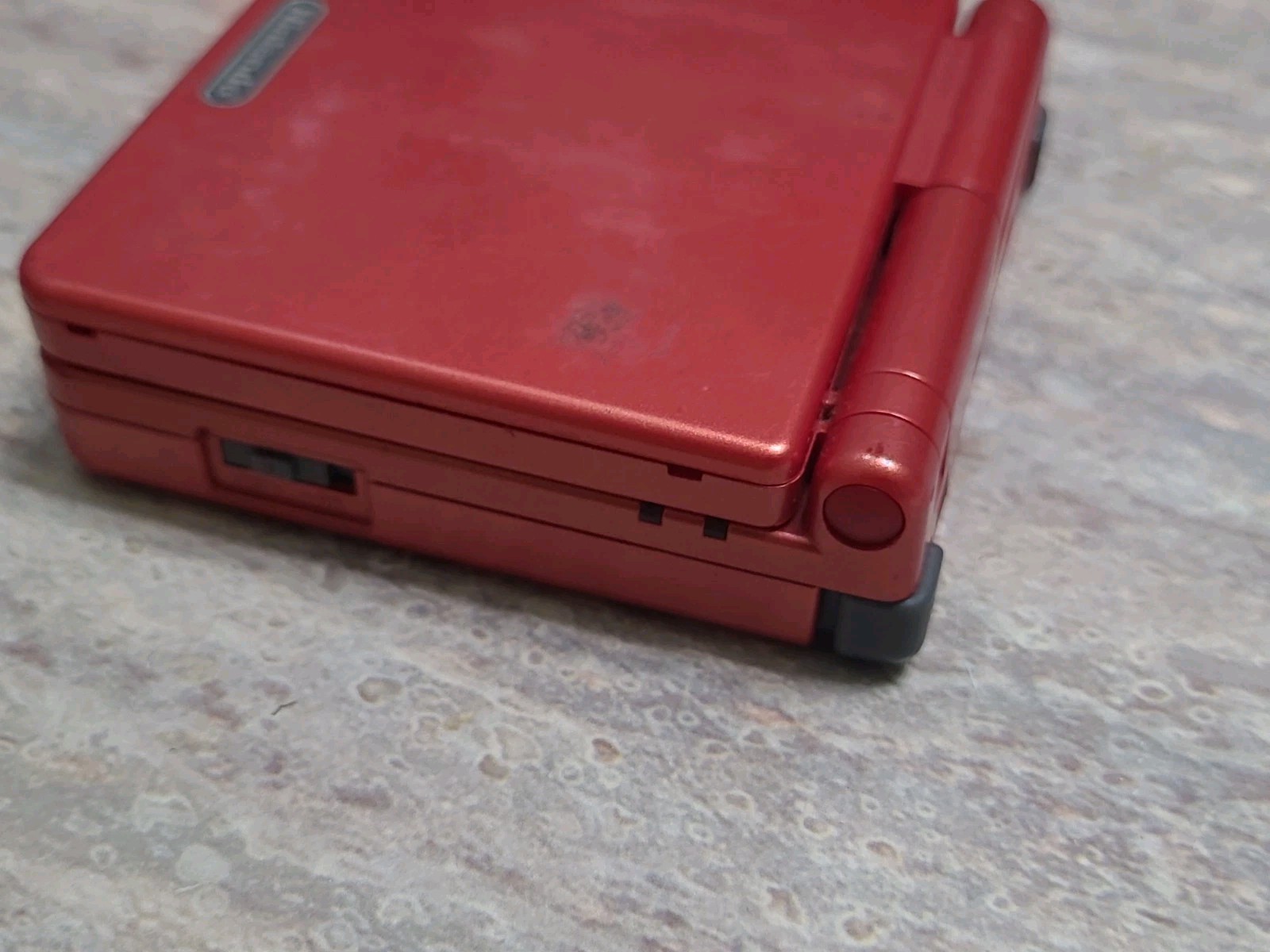 Nintendo Game Boy Advance SP Handheld Red AGS-001 Works Great **READ**