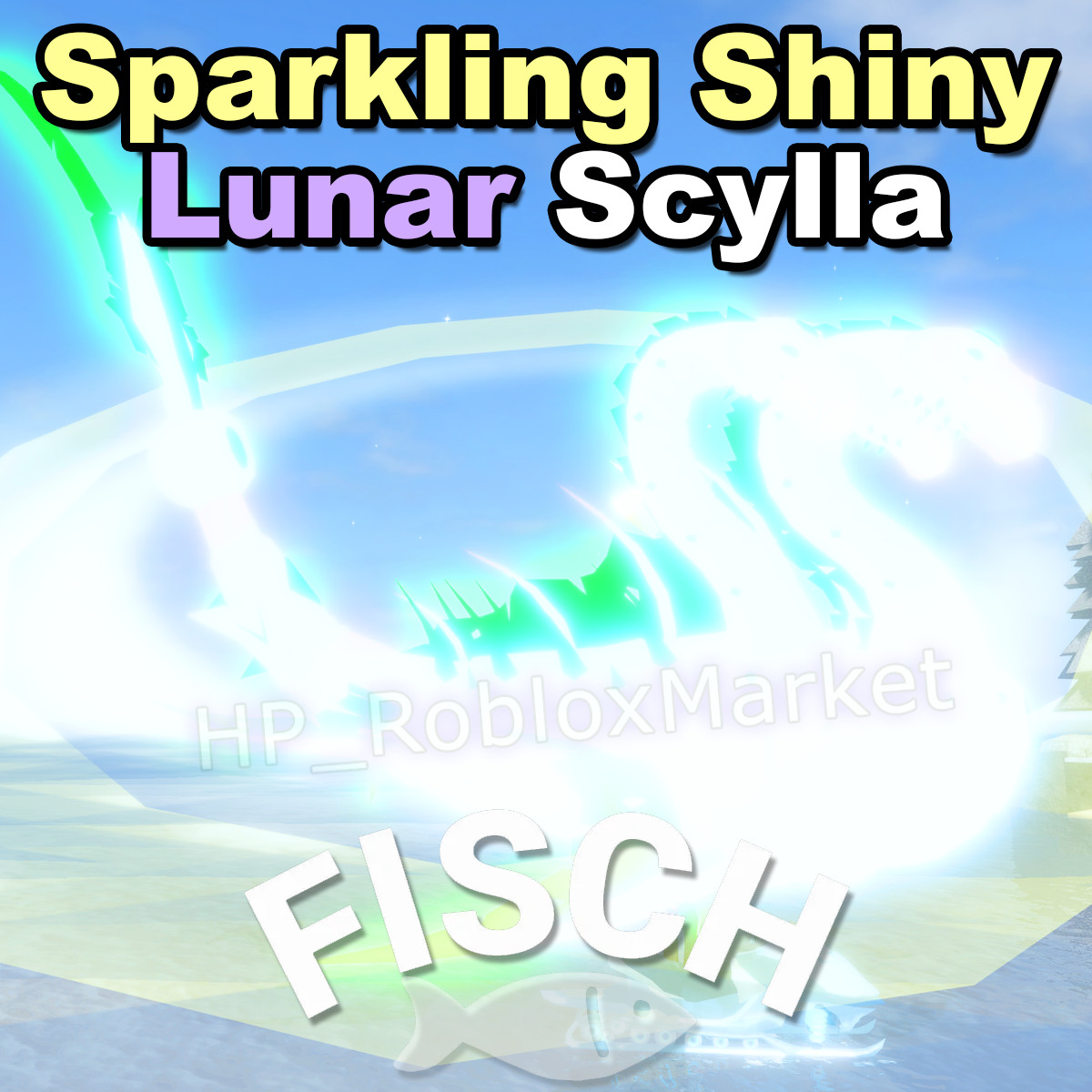 🐟 **Sparkling Shiny LUNAR Scylla** | FAST DELIVERY⚡- Fisch