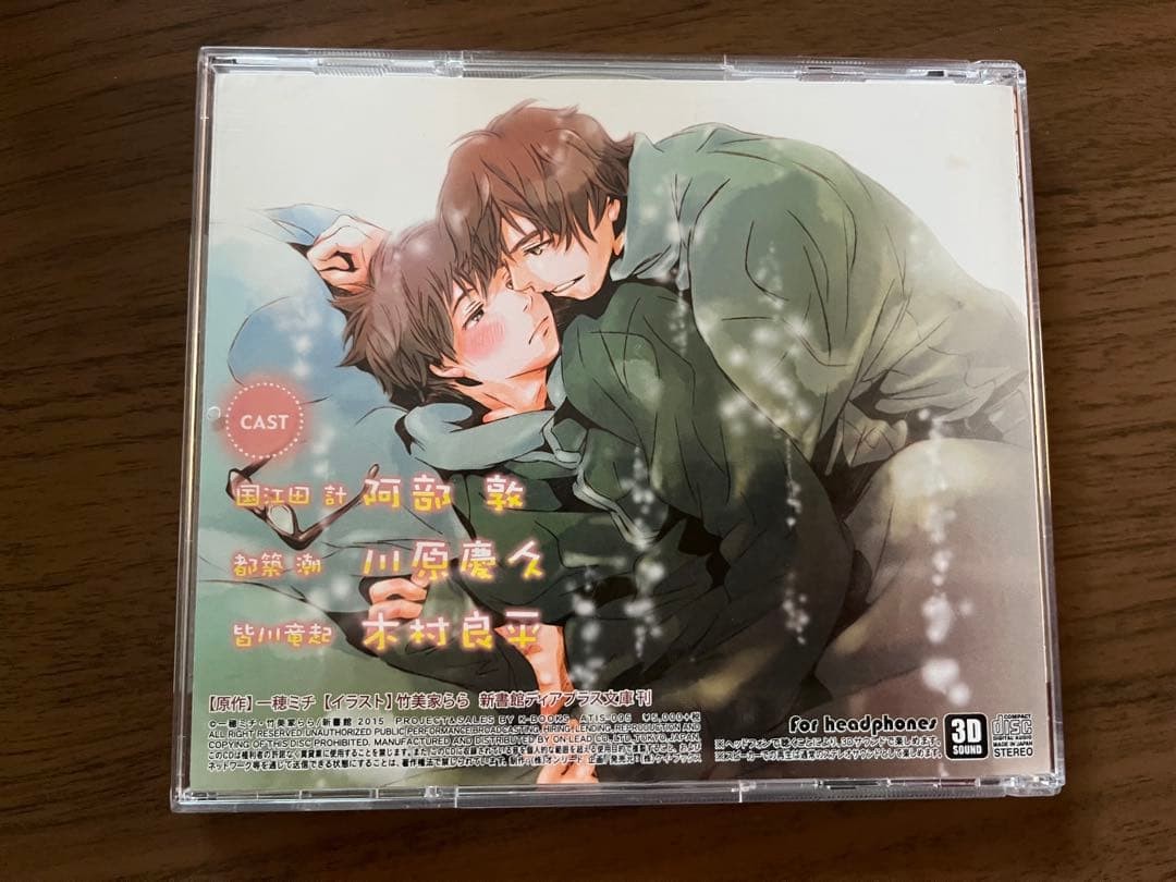 Yes or No or Half? Drama CD Michi Ichiho BL 3.5 in model