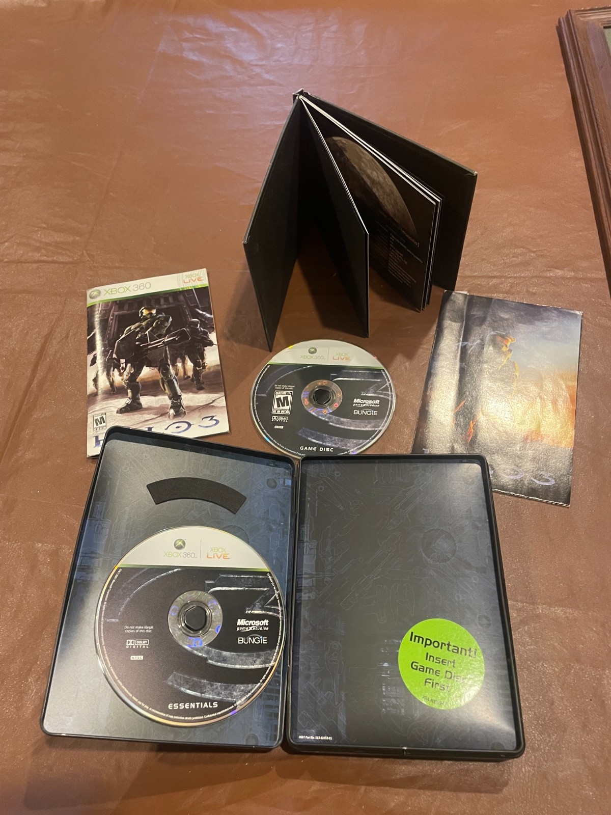 Halo 3 Limited Collector’s Edition Xbox 360 Metal Case Complete