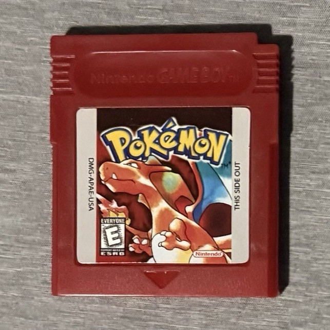 Pokémon Red (Game Boy) Cartridge Only, Pokémon Series – READ DESCRIPTION