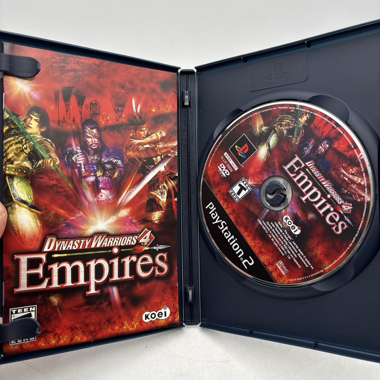 Dynasty Warriors 4: Empires PlayStation 2 PS2 Complete w/ Manual CIB Tested