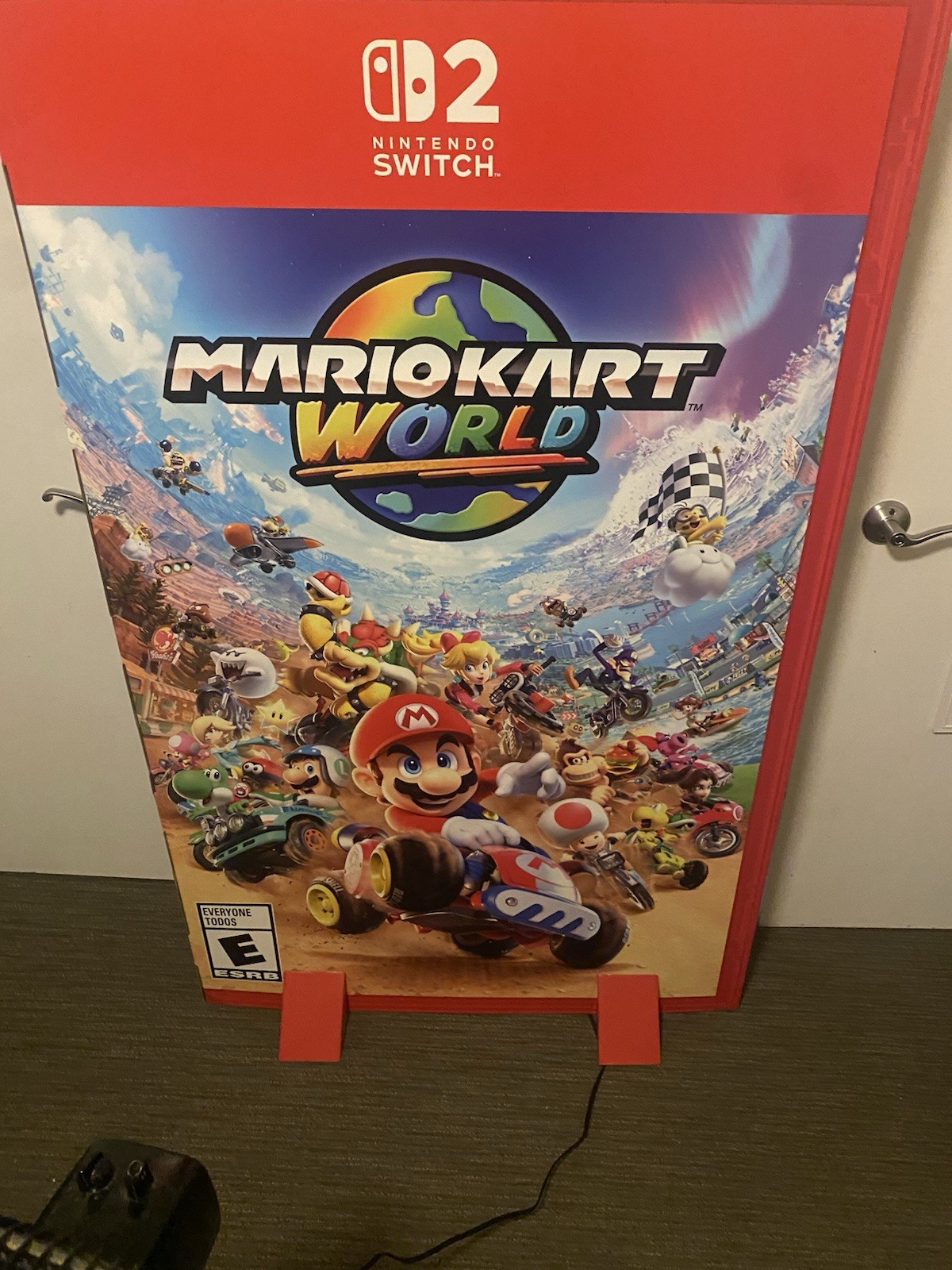 Mario Kart World 5FT :Display/Nintendo Switch 2 Promo:GAME STOP⭐️(READ) ⭐️37×60