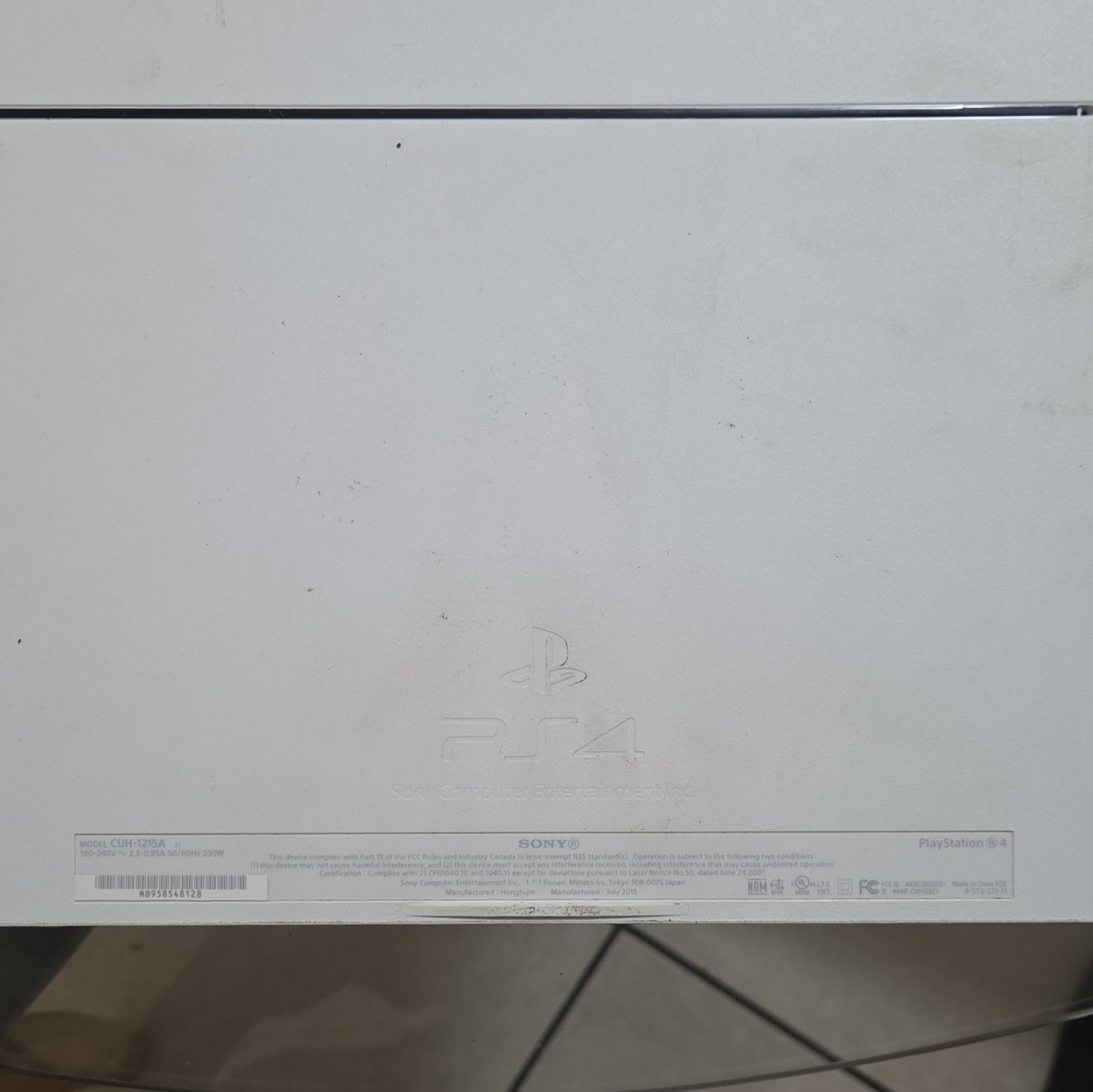 Sony PlayStation 4 500GB White/Gold Emblem Console Wi-Fi HDMI Destiny Edition