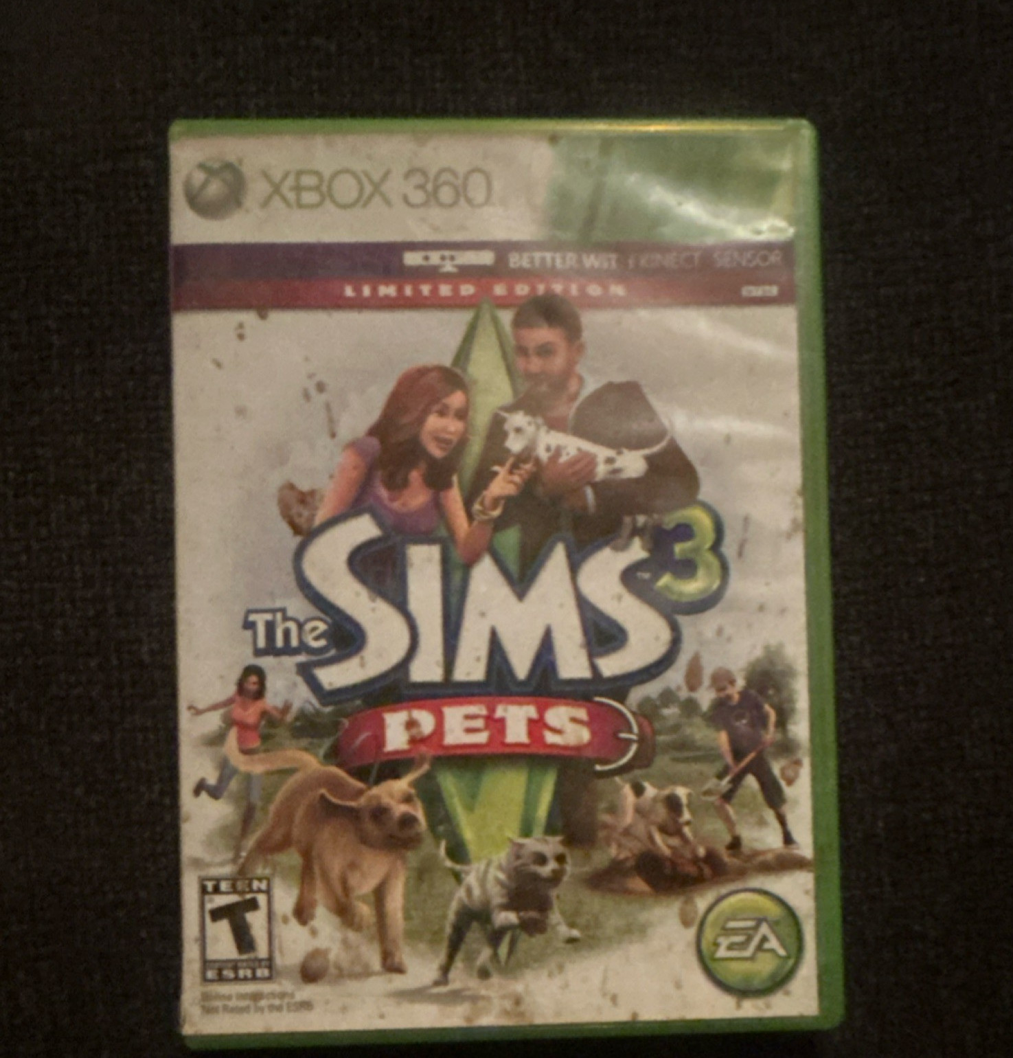 Electronic Arts The Sims Series The Sims 3 Pets Xbox 360 Limited Edition Manual