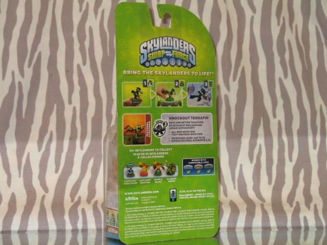 Skylanders Knockout Terrafin Swap Force Series 3 Interchangeable Parts